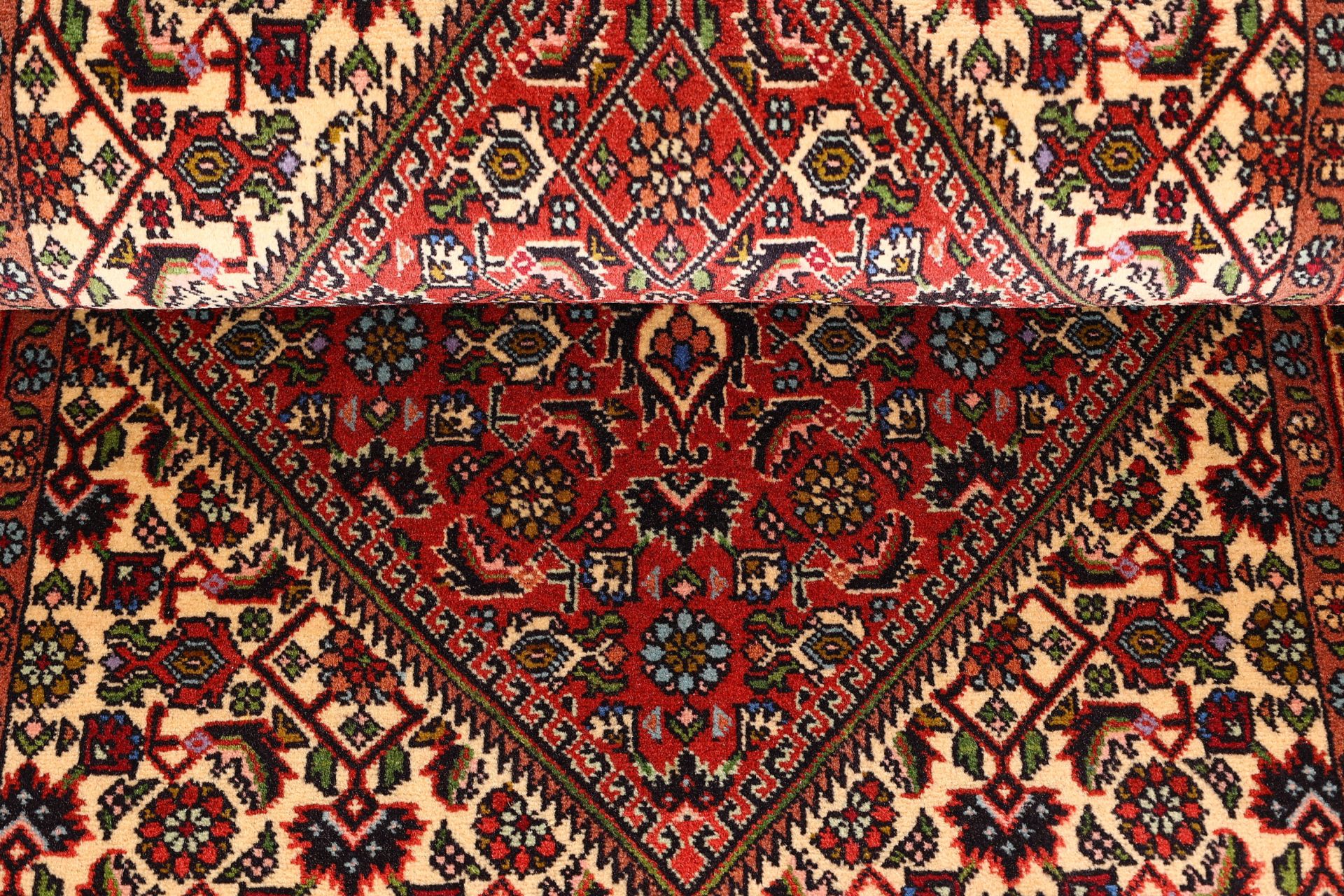 Wool & Silk Bijar Persian Rug 82 × 149 cm, hand-knotted - Image 7