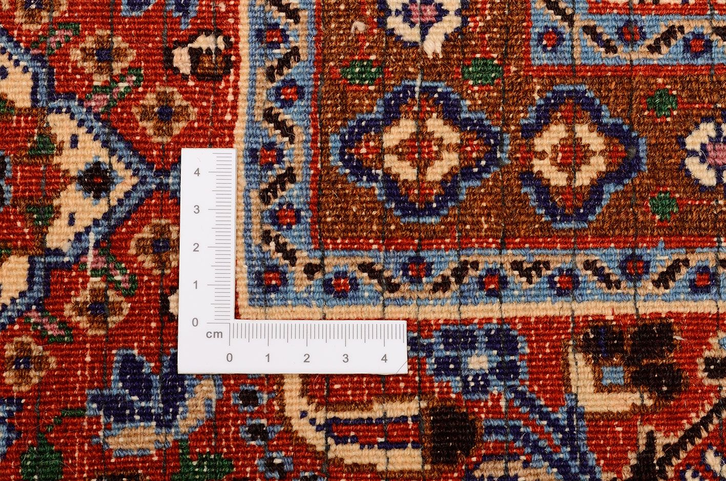 Moud Persian Rug 205 × 295 cm in Wool & Silk, hand-knotted - Image 3