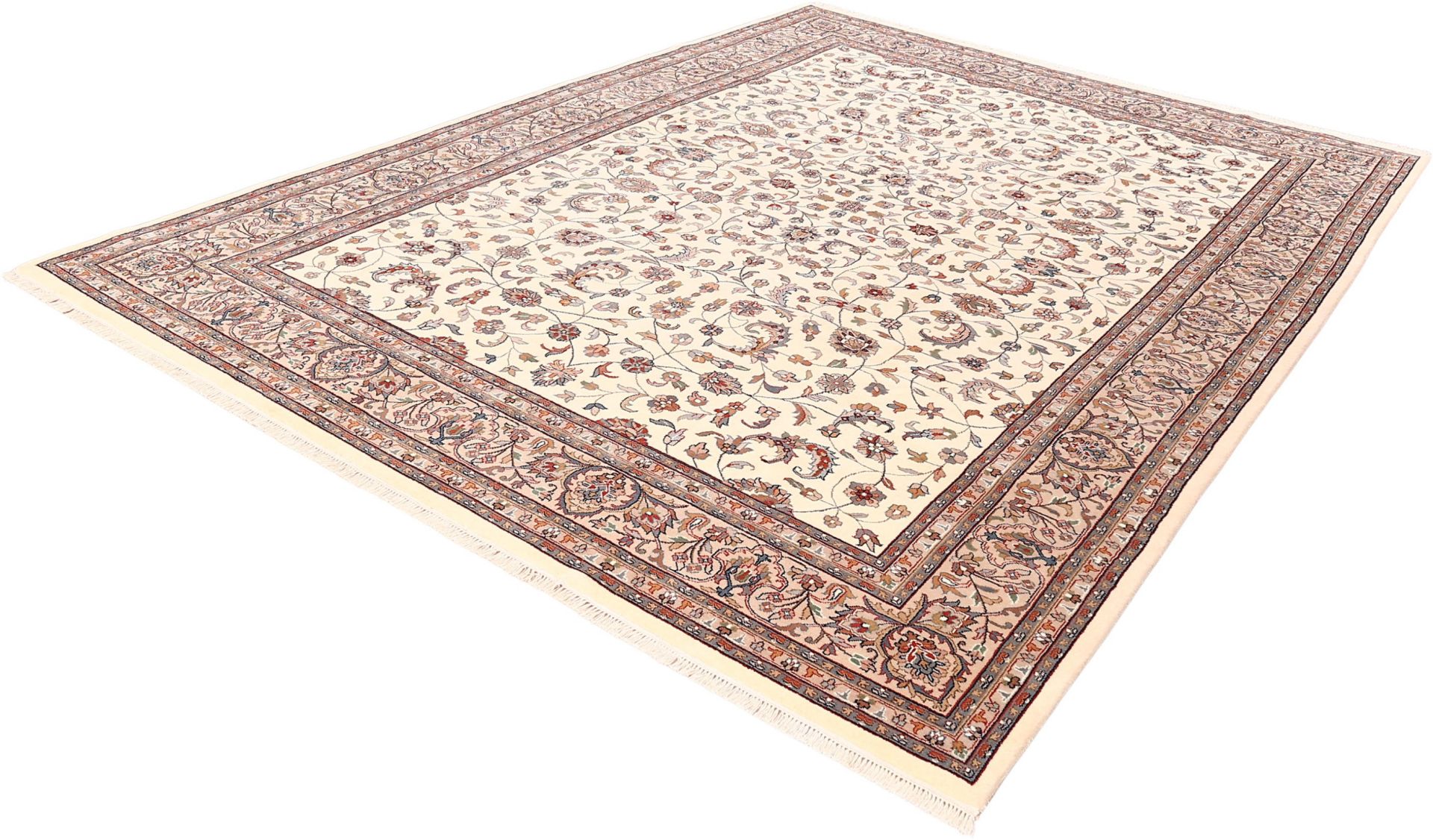 Hand-Knotted Tabriz Indian Rug, 300 × 400 cm, Wool - Image 3