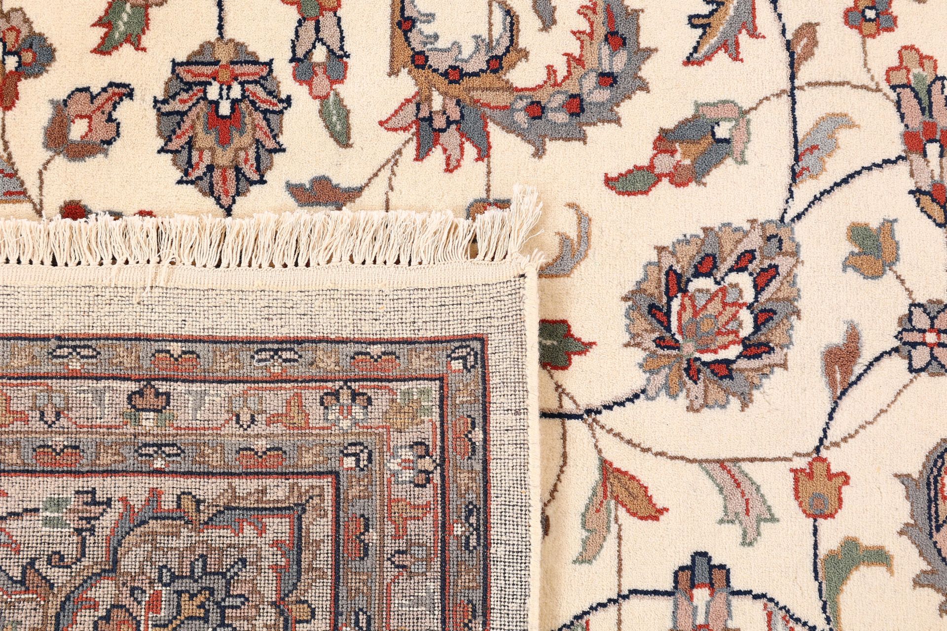 Hand-Knotted Tabriz Indian Rug, 300 × 400 cm, Wool - Image 7