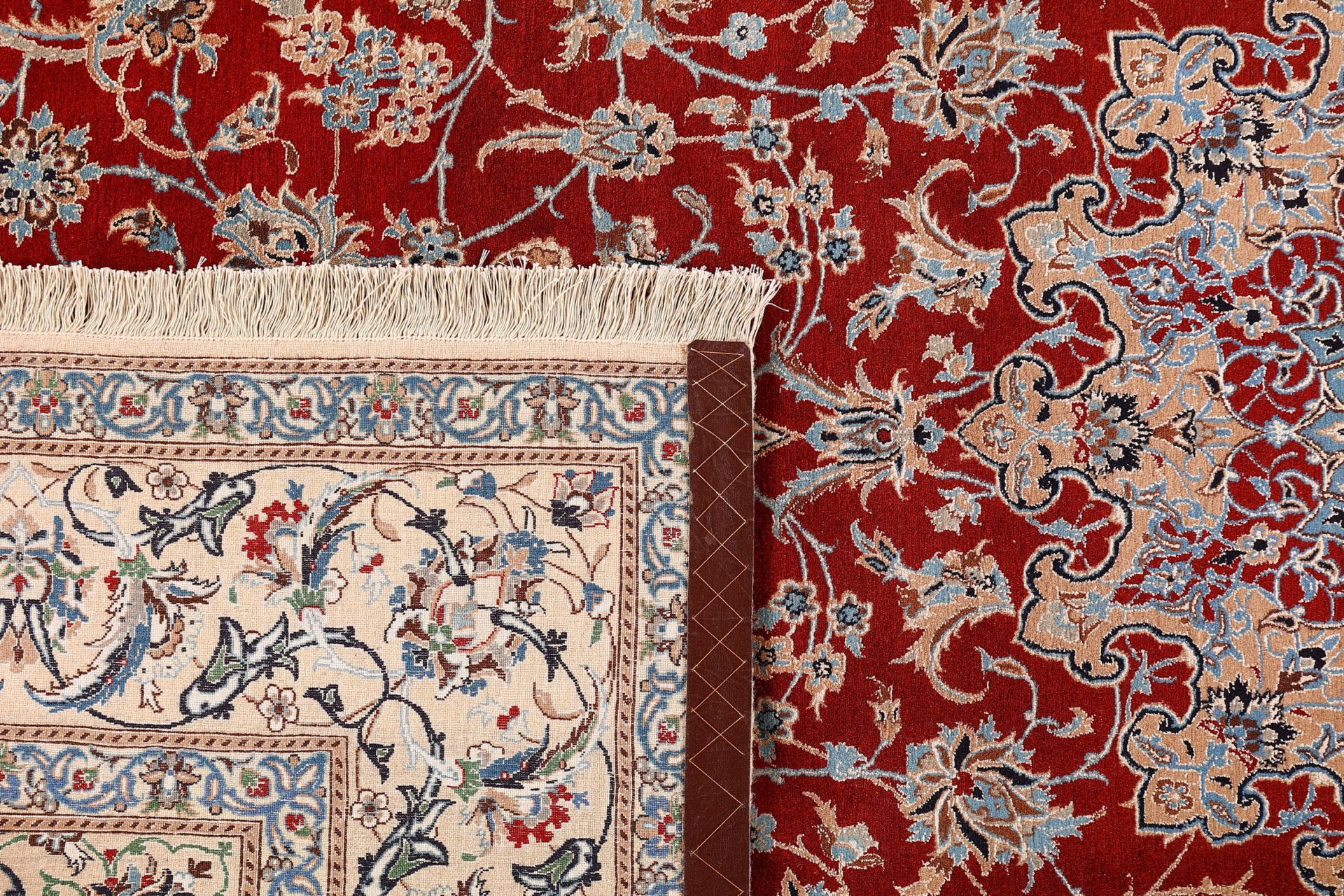 Wool & Silk Nain Persian Rug 175 × 292 cm, hand-knotted - Image 7
