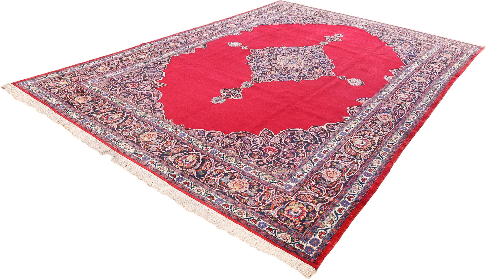 Wool Kashan Persian Rug 306 × 452 cm, hand-knotted - Image 5