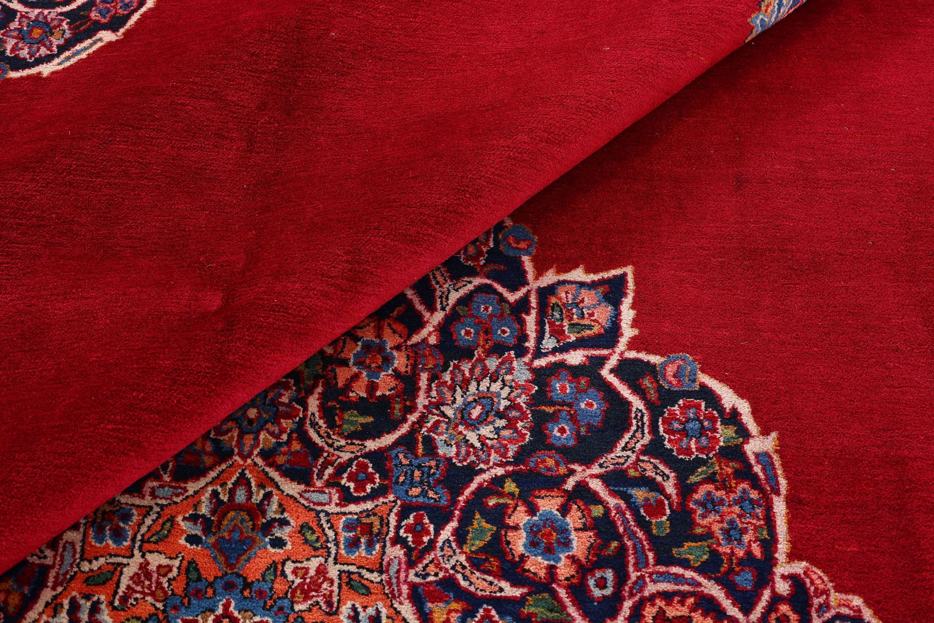 Wool Kashan Persian Rug 306 × 452 cm, hand-knotted - Image 8