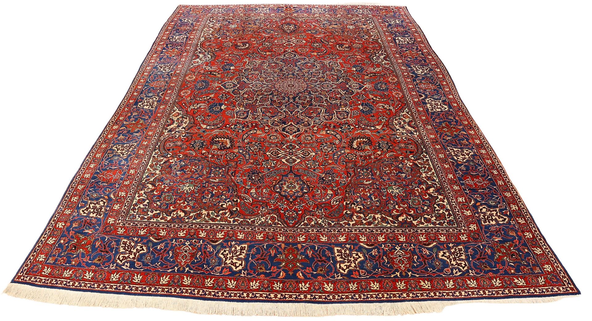 Alternative view of Wool Isfahan Persian Rug 300 × 459 cm, hand-knotted