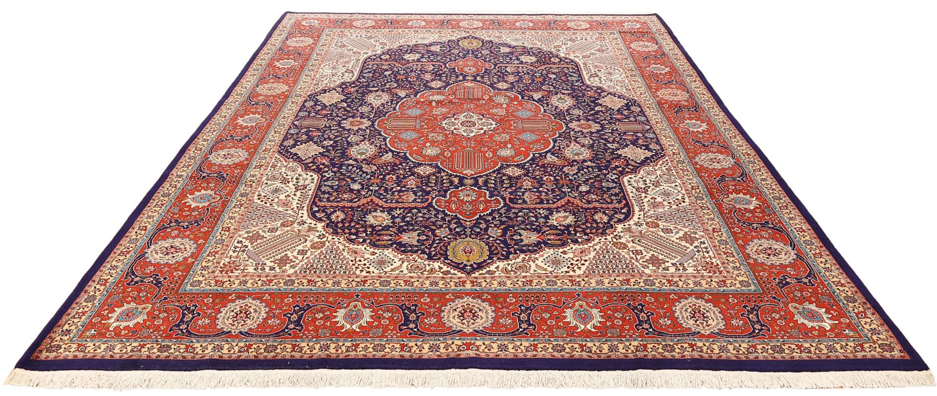 Tabriz Persian Rug 300 × 401 cm in Wool, hand-knotted - Image 4