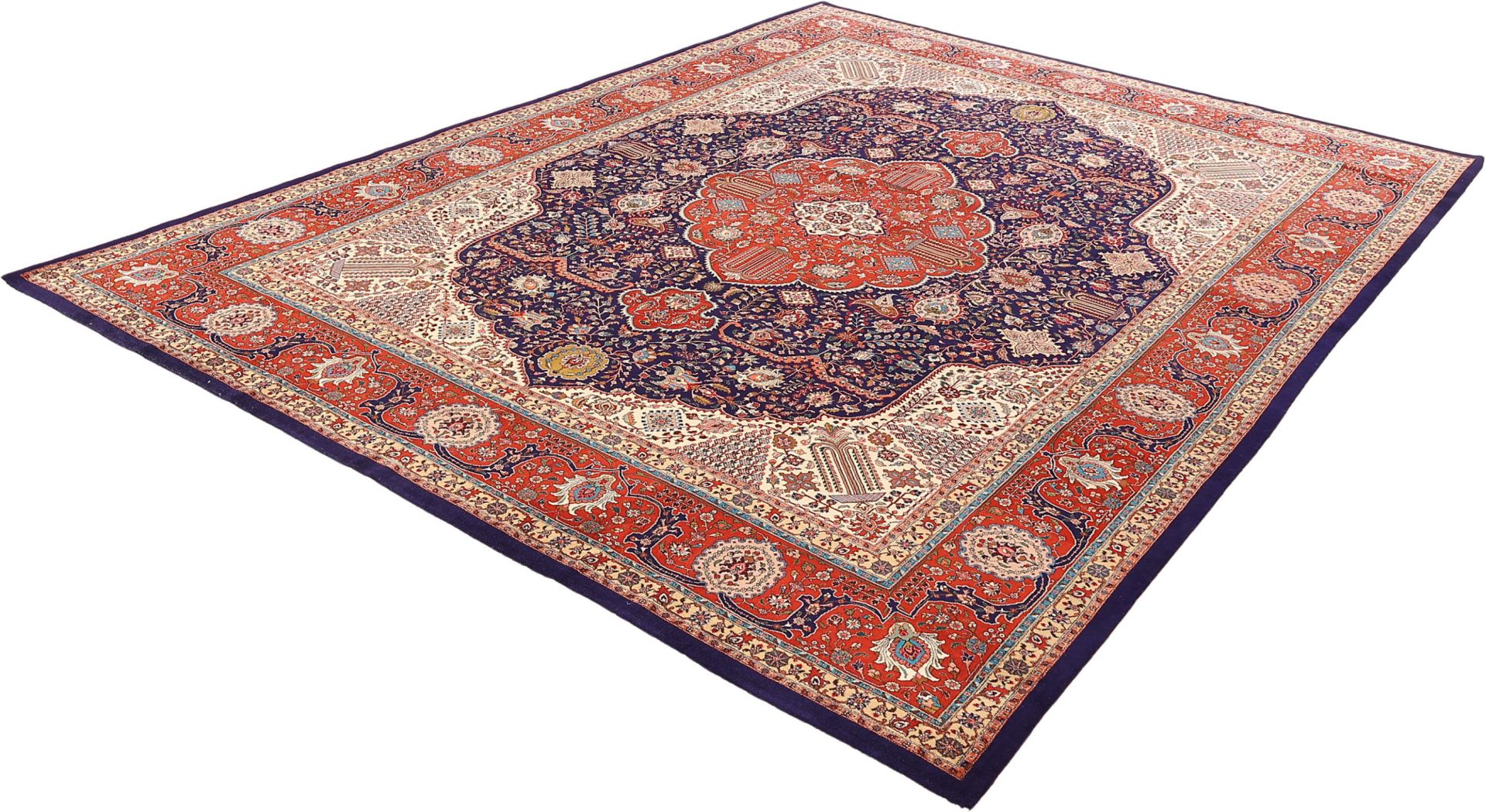 Tabriz Persian Rug 300 × 401 cm in Wool, hand-knotted - Image 5