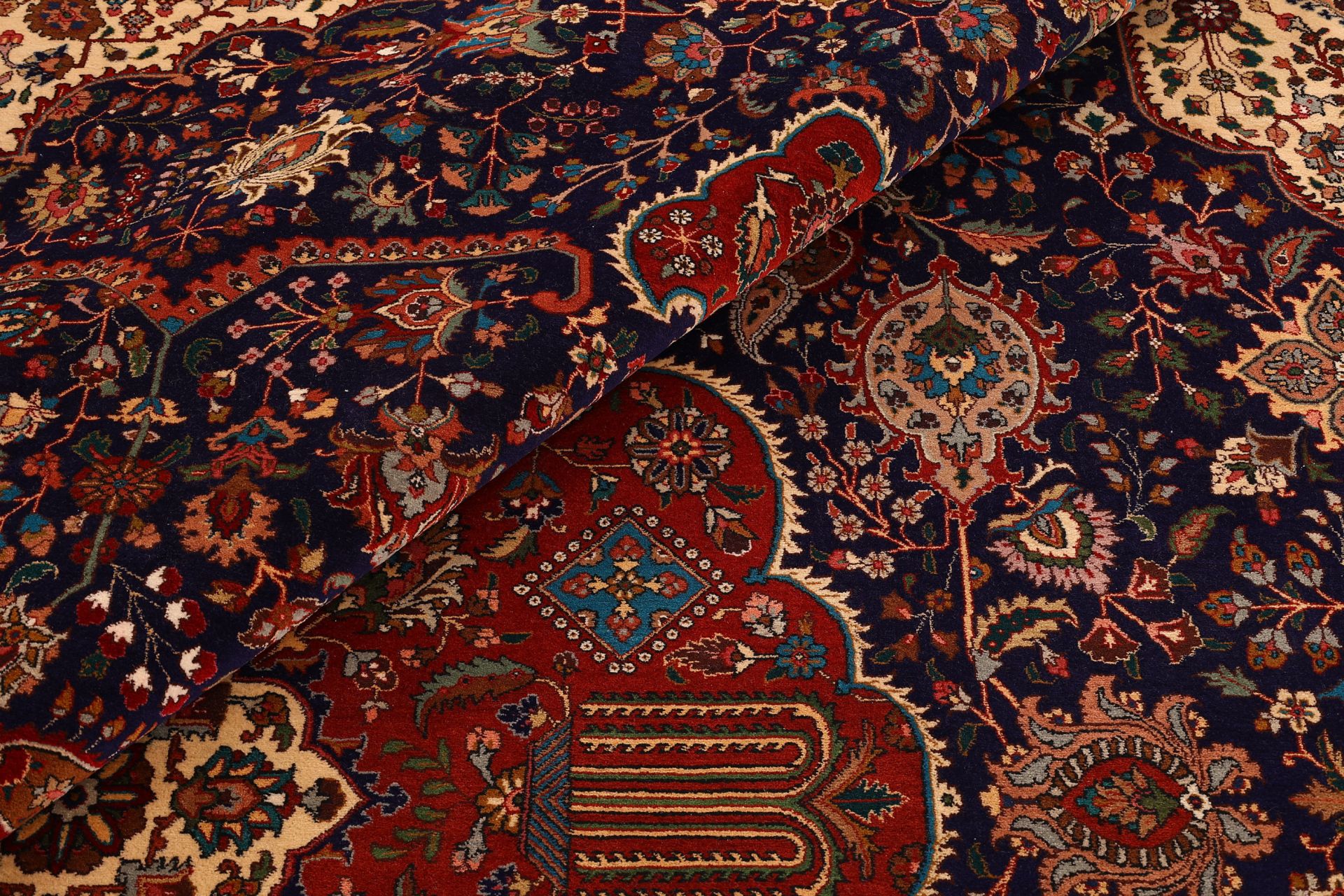 Tabriz Persian Rug 300 × 401 cm in Wool, hand-knotted - Image 8