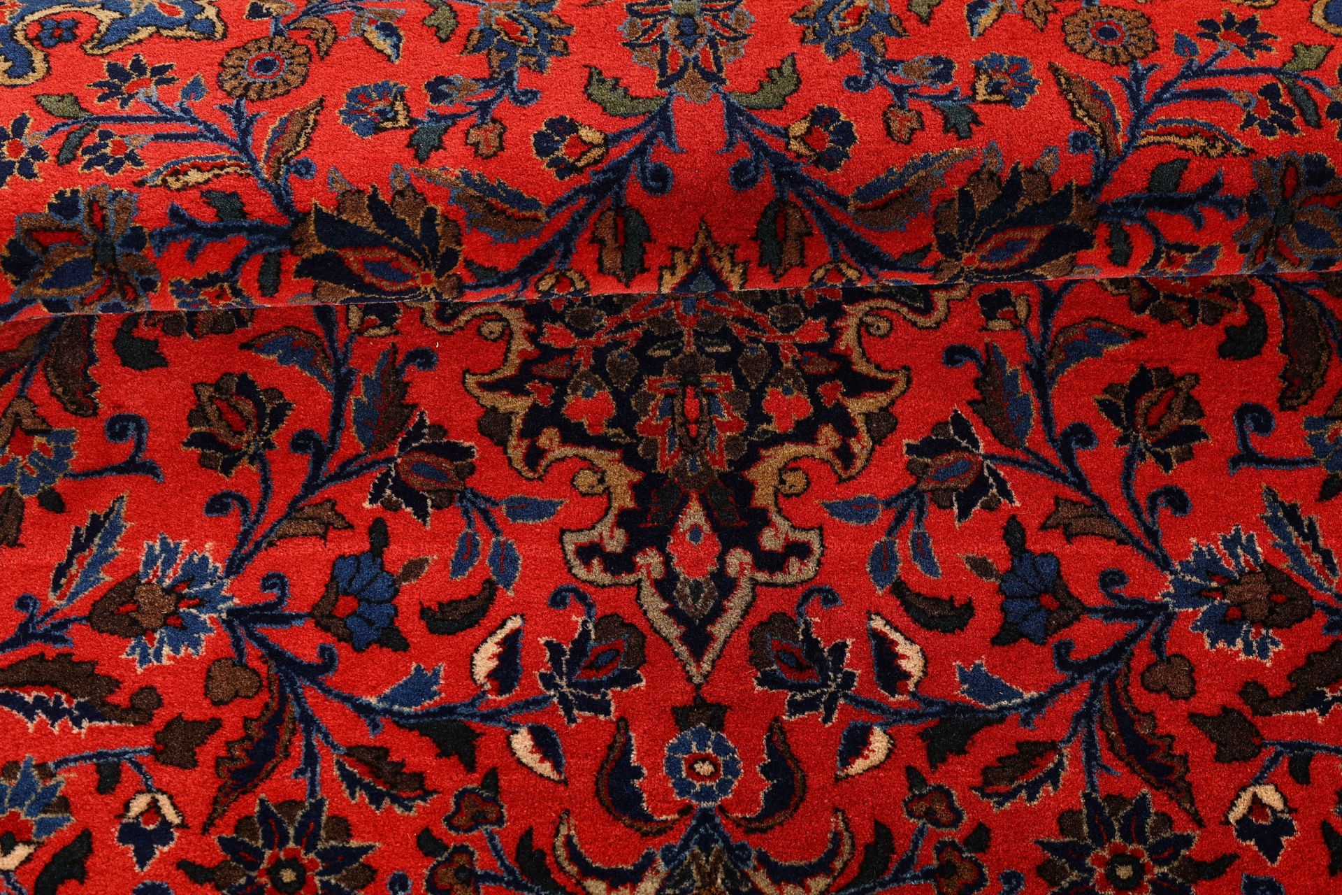 Kashan Persian Rug 135 × 200 cm in Wool, hand-knotted - Image 8