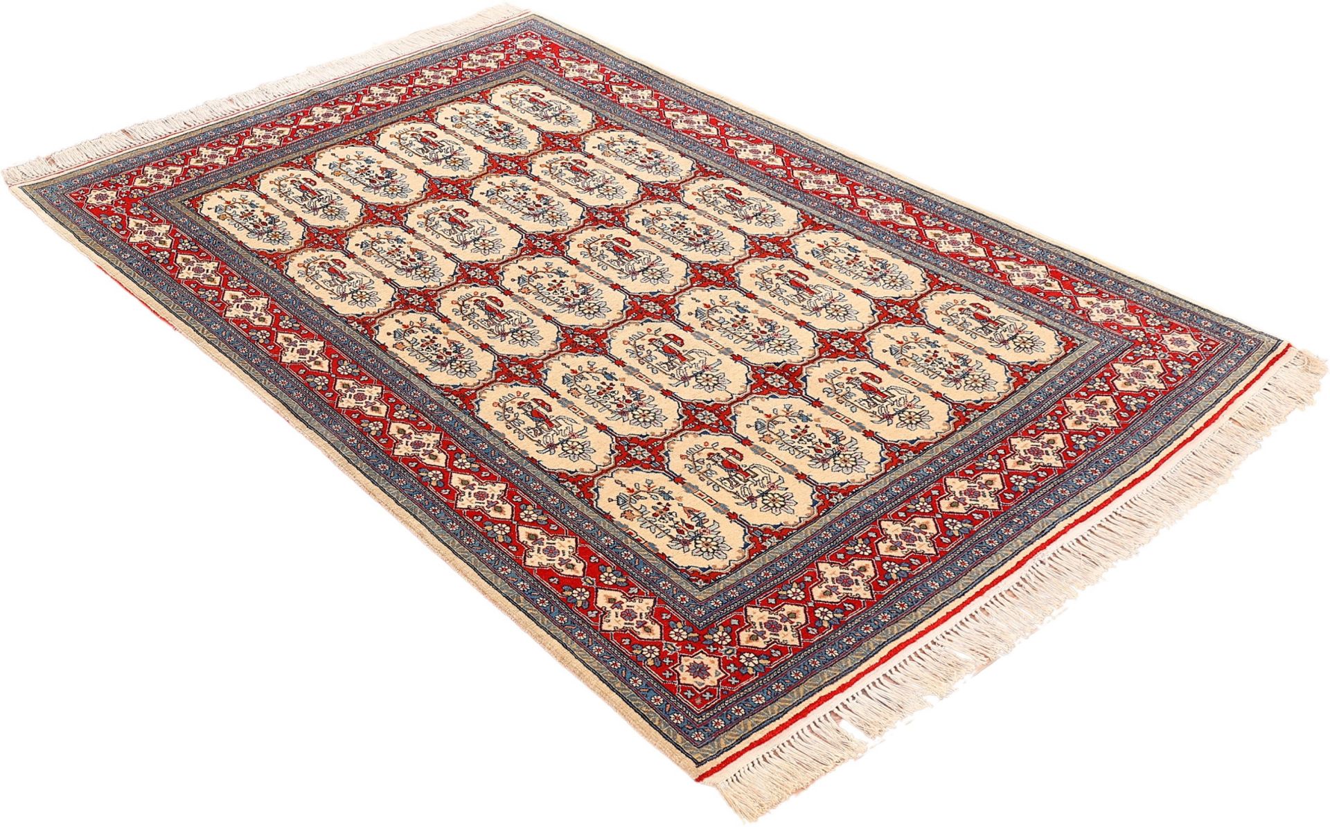 Wool Kashan Persian Rug 134 × 202 cm, hand-knotted - Image 4
