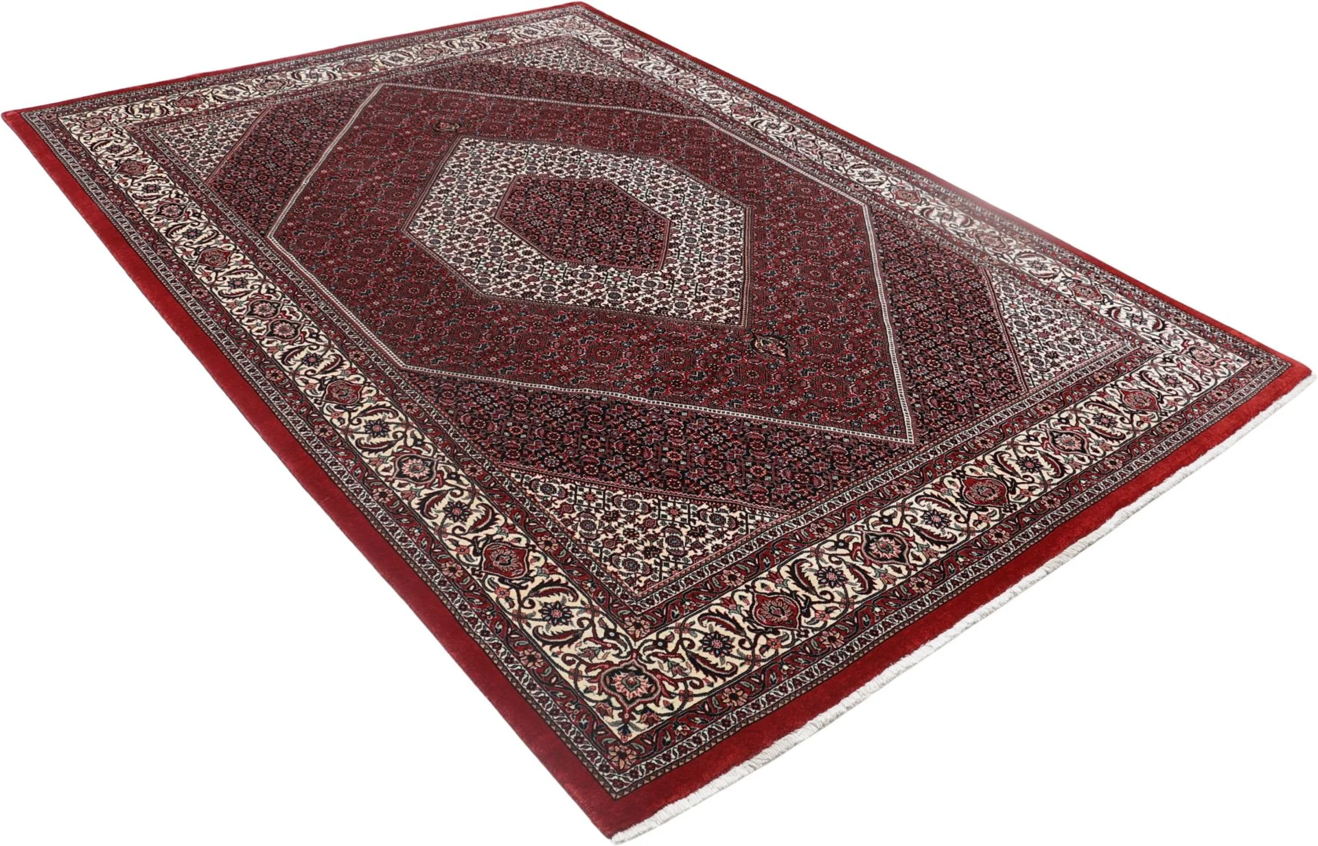 Wool & Silk Bijar Persian Rug 205 × 300 cm, hand-knotted - Image 4