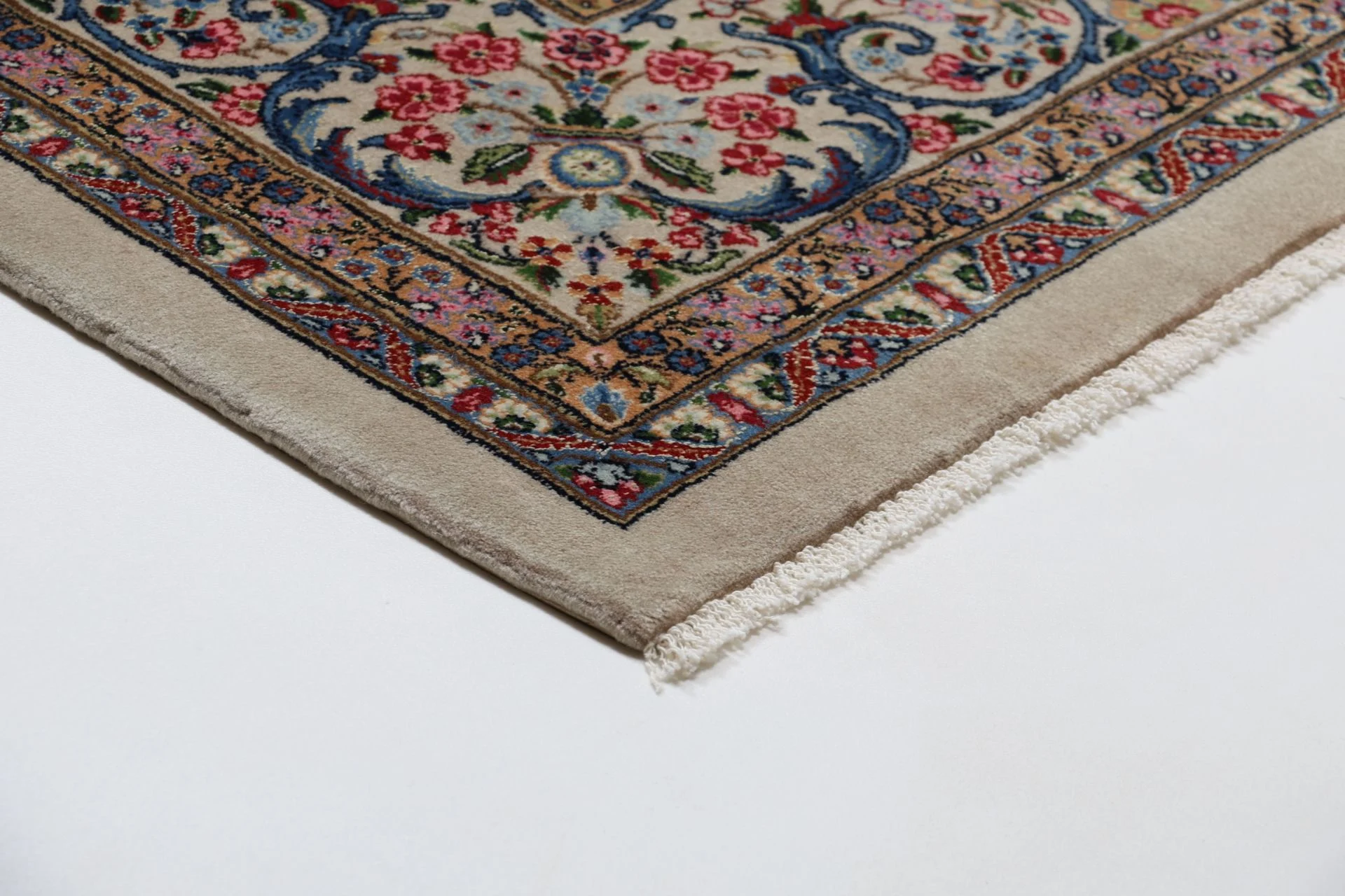 Hand-Knotted Kerman Persian Rug, 248 × 300 cm, Wool - Image 8