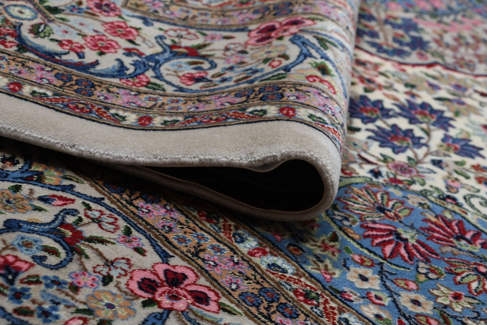 Hand-Knotted Kerman Persian Rug, 248 × 300 cm, Wool - Image 10