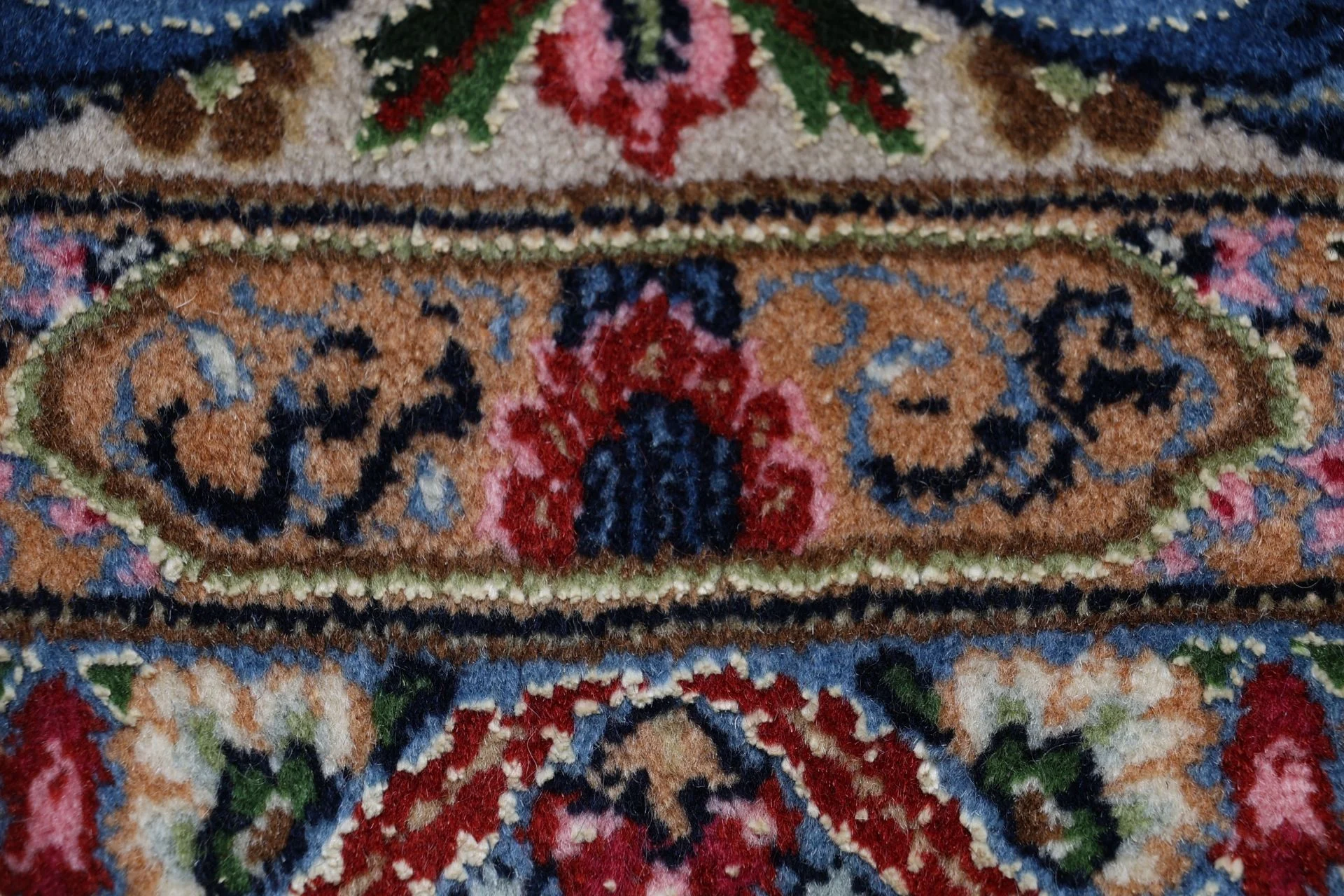 Hand-Knotted Kerman Persian Rug, 248 × 300 cm, Wool - Image 12