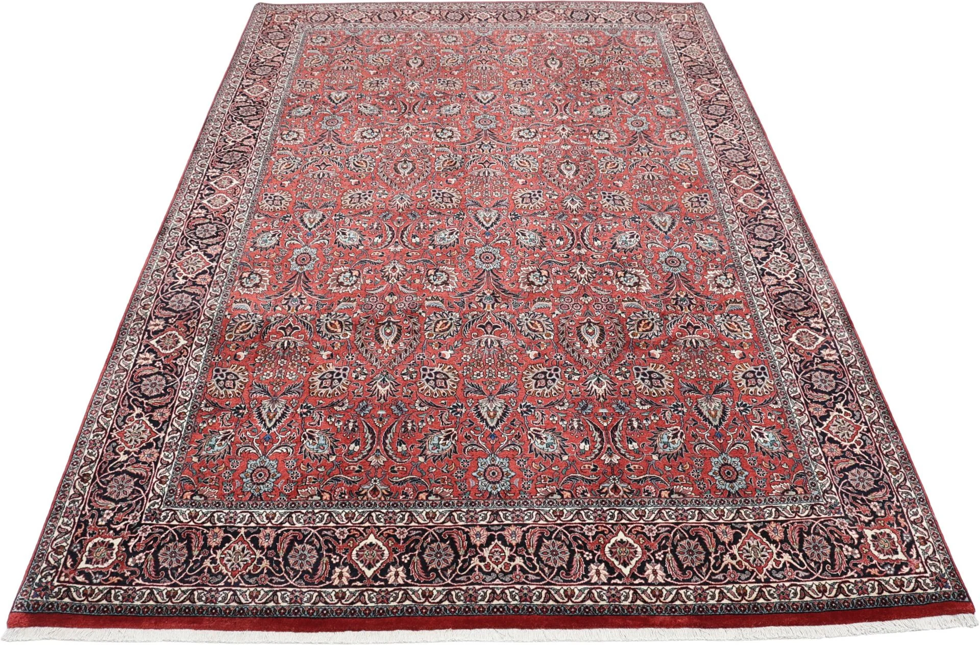 Alternative view of Bijar Persian Rug 203 × 300 cm in Wool & Silk, hand-knotted