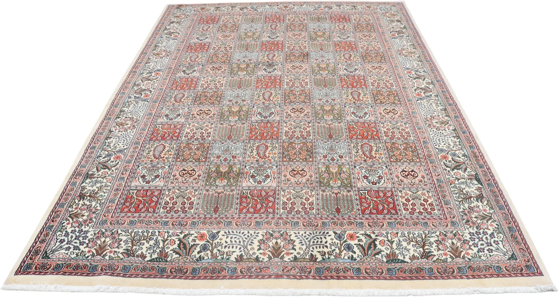 Alternative view of Moud Persian Rug 210 × 303 cm in Wool, hand-knotted