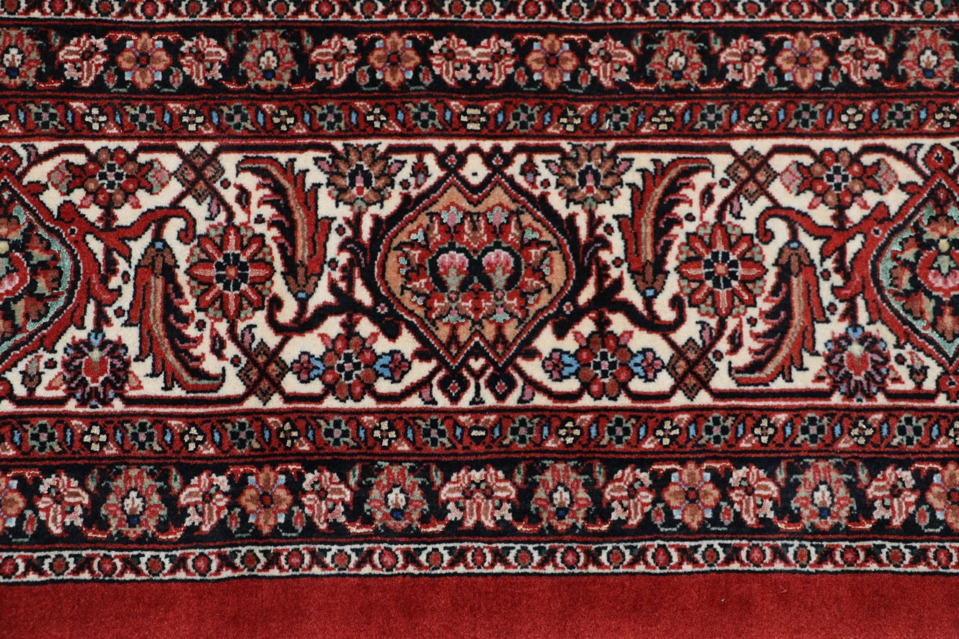 Hand-Knotted Bijar Persian Rug, 200 × 305 cm, Wool & Silk - Image 8