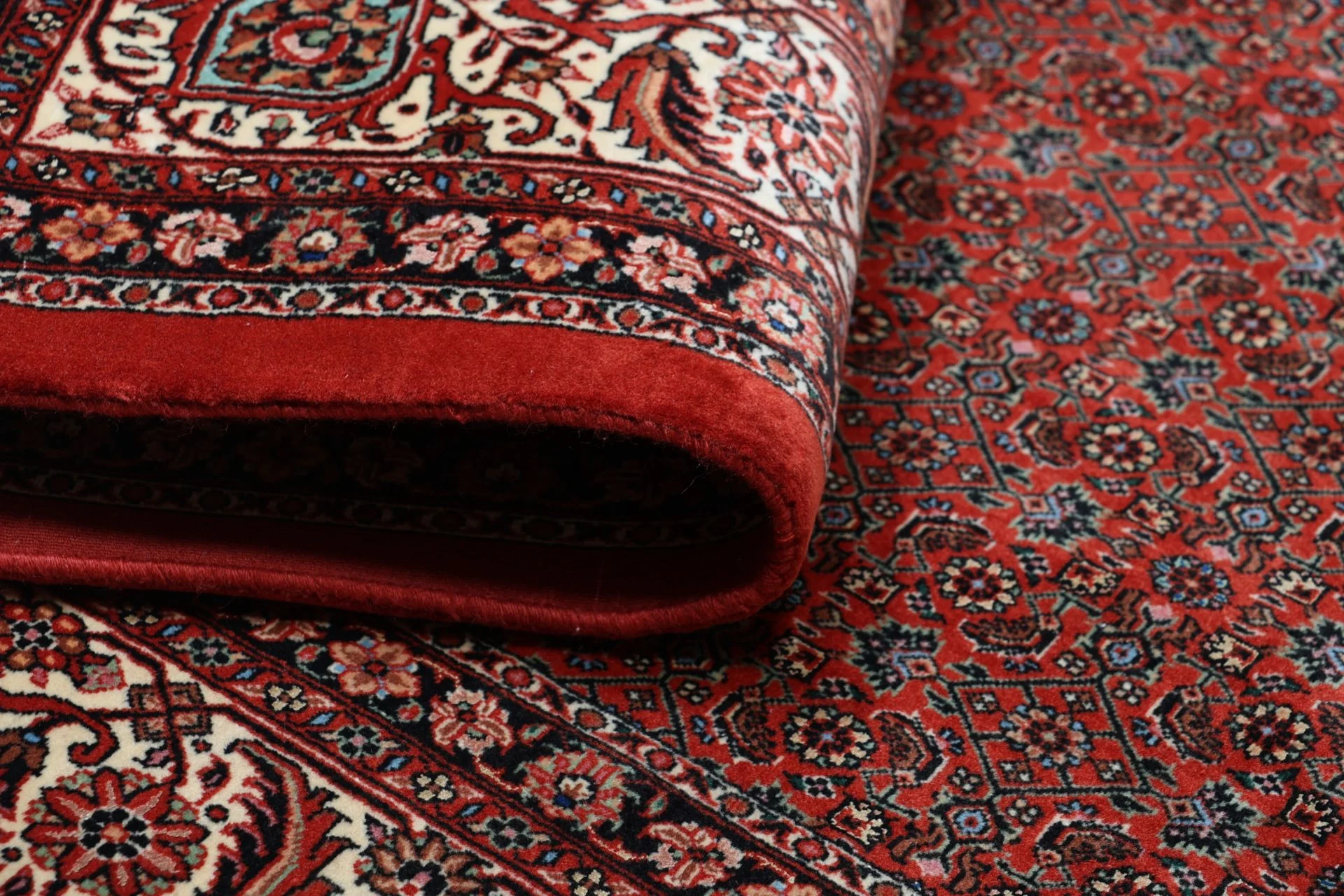 Hand-Knotted Bijar Persian Rug, 200 × 305 cm, Wool & Silk - Image 10