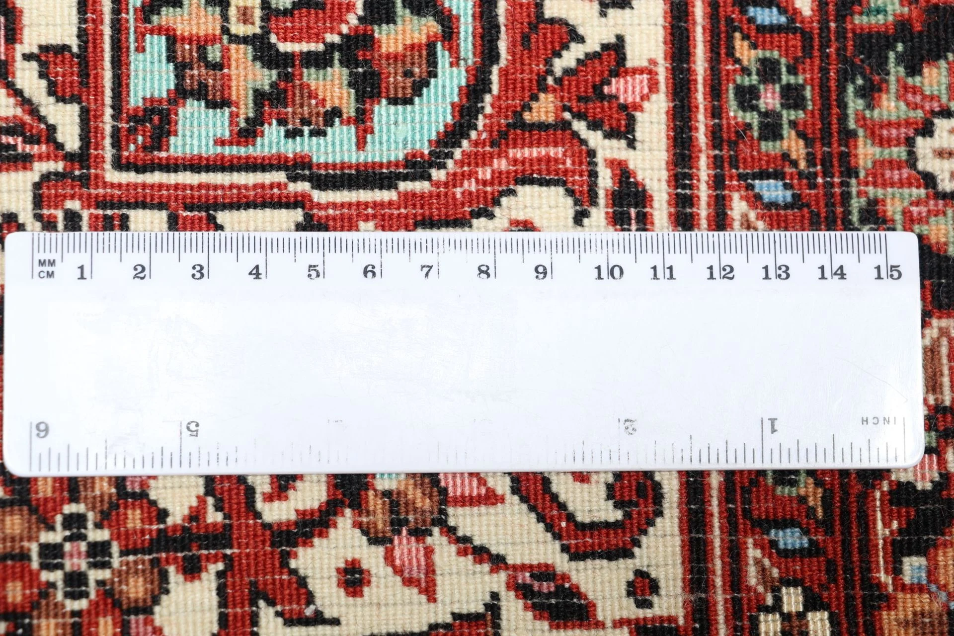 Hand-Knotted Bijar Persian Rug, 200 × 305 cm, Wool & Silk - Image 11