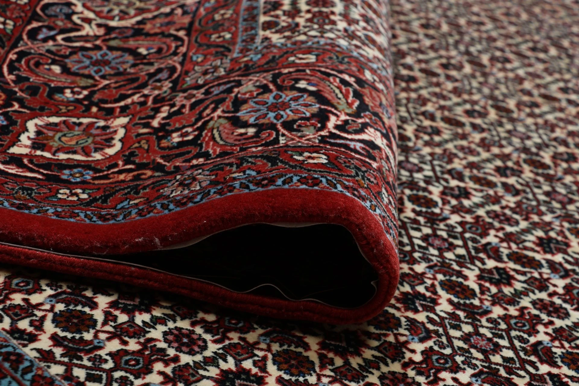 Hand-Knotted Bijar Persian Rug, 258 × 355 cm, Wool - Image 10