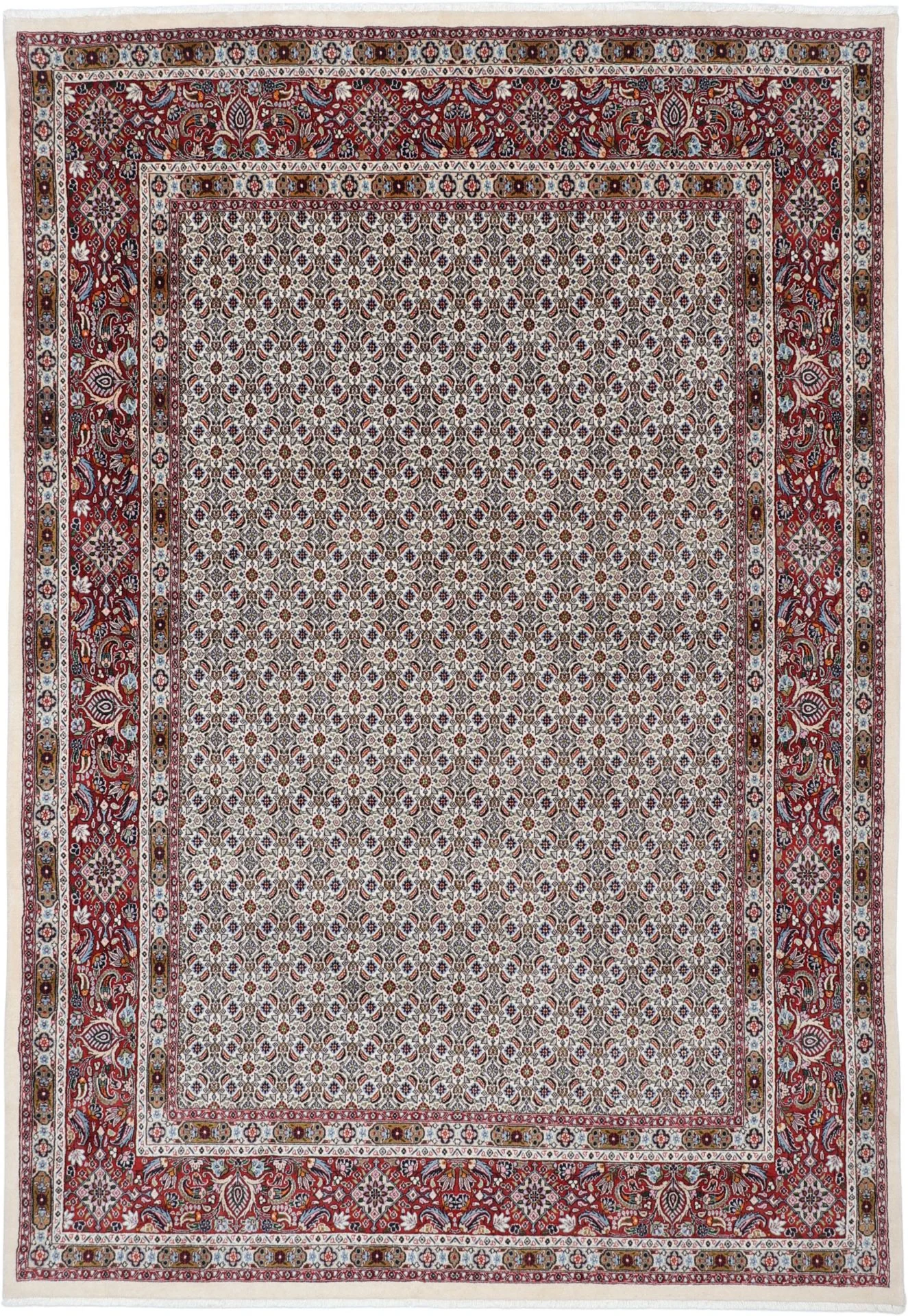 Moud Persian Rug 207 × 300 cm in Wool, hand-knotted