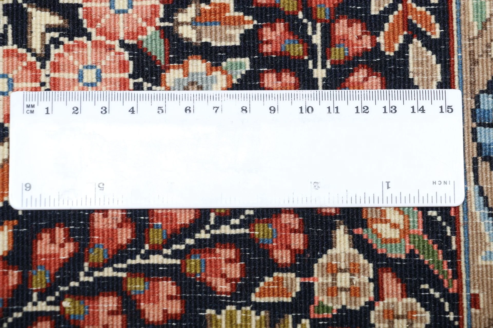 Hand-Knotted Kerman Persian Rug, 220 × 280 cm, Wool - Image 11