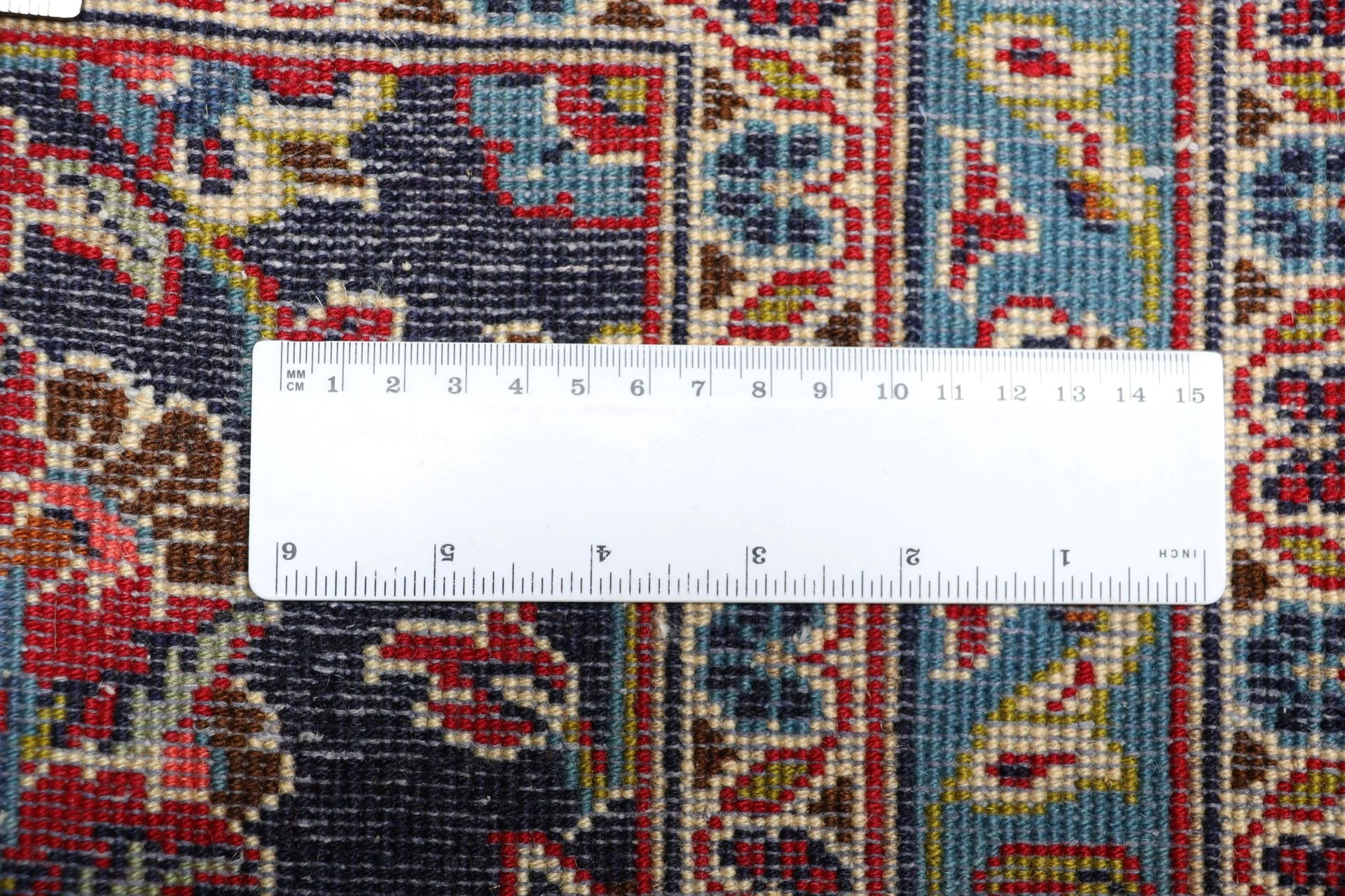 Hand-Knotted Kashan Persian Rug, 252 × 345 cm, Wool - Image 11
