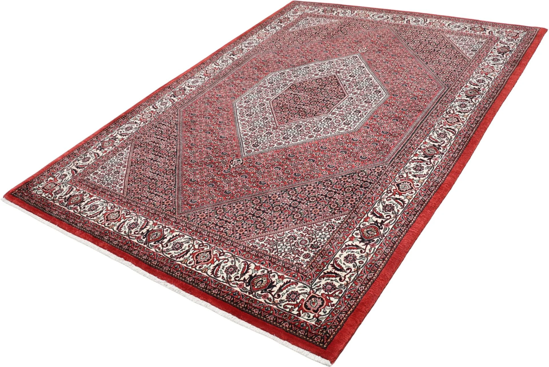 Hand-Knotted Bijar Persian Rug, 173 × 250 cm, Wool & Silk - Image 3