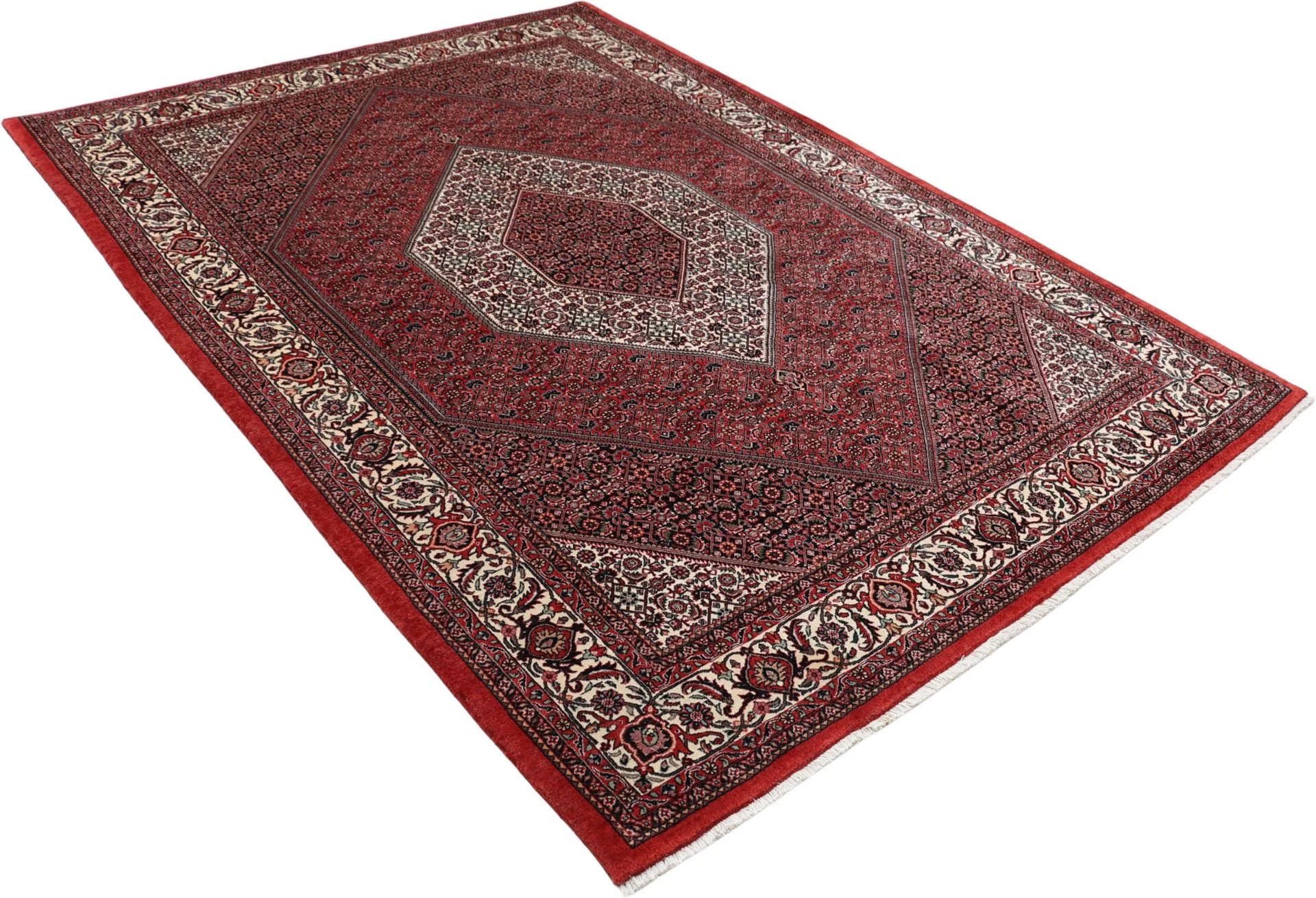 Hand-Knotted Bijar Persian Rug, 173 × 250 cm, Wool & Silk - Image 4