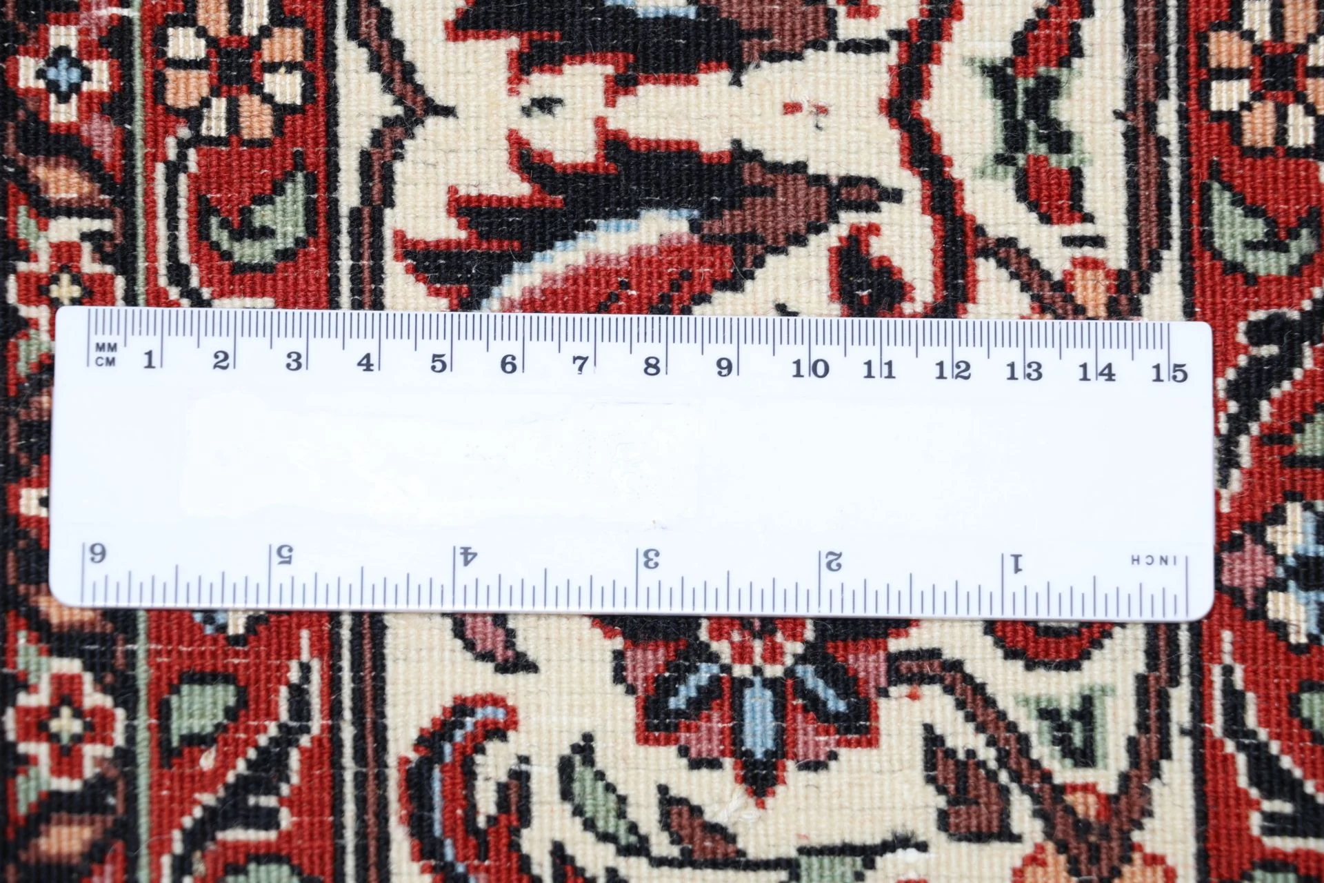 Hand-Knotted Bijar Persian Rug, 173 × 250 cm, Wool & Silk - Image 11