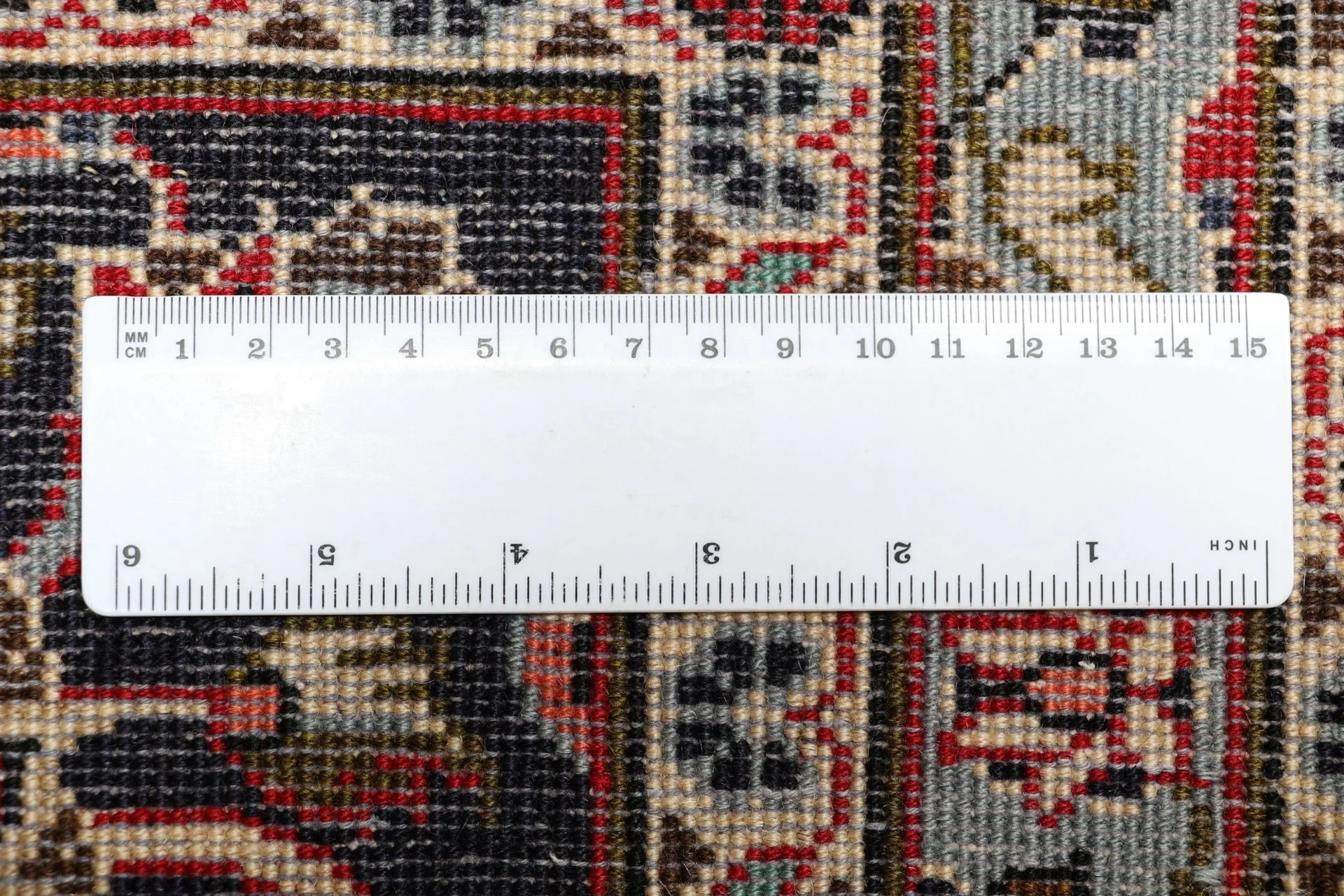 Hand-Knotted Kashan Persian Rug, 245 × 345 cm, Wool - Image 11