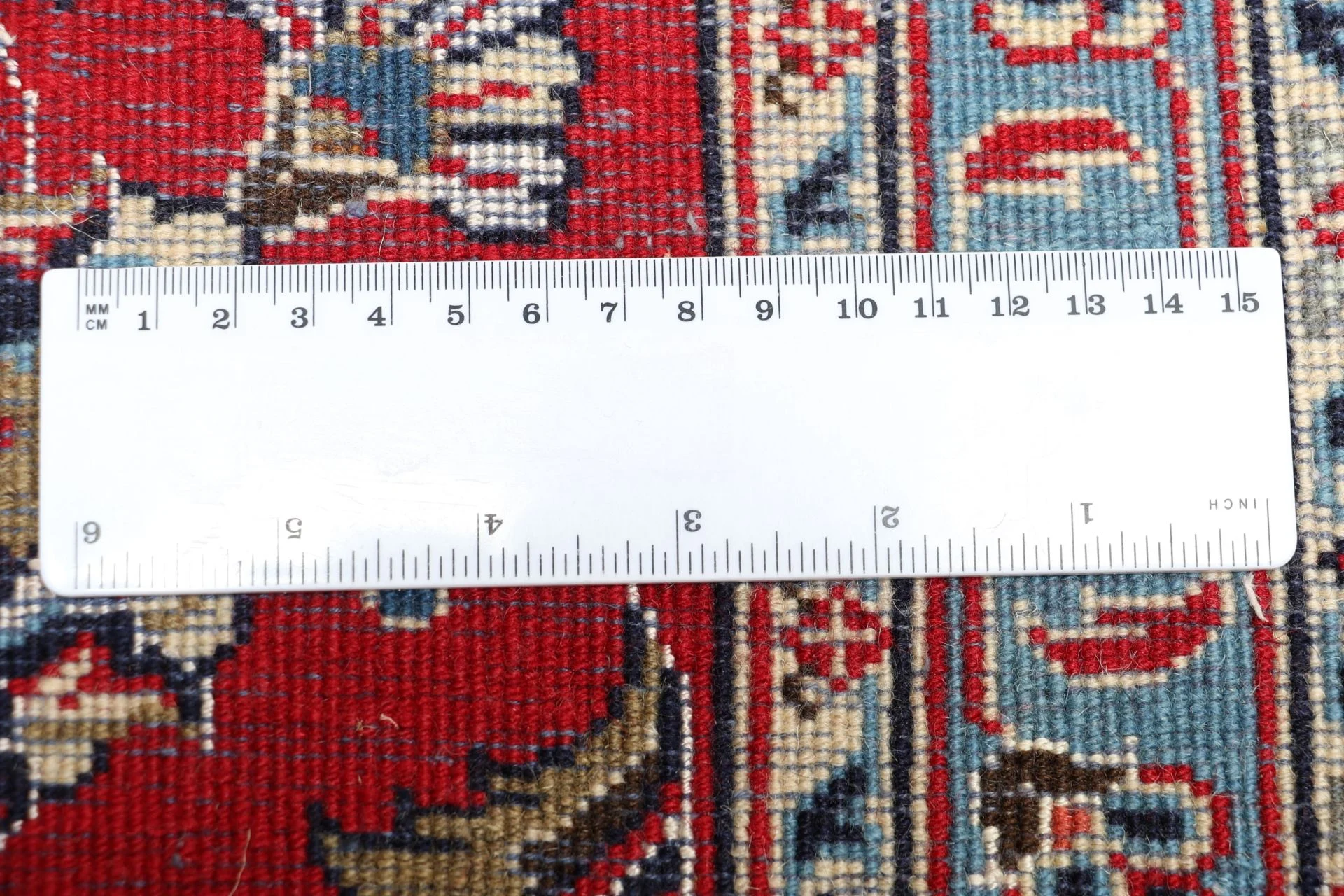 Kashan Persian Rug 197 × 299 cm in Wool & Silk, hand-knotted - Image 11