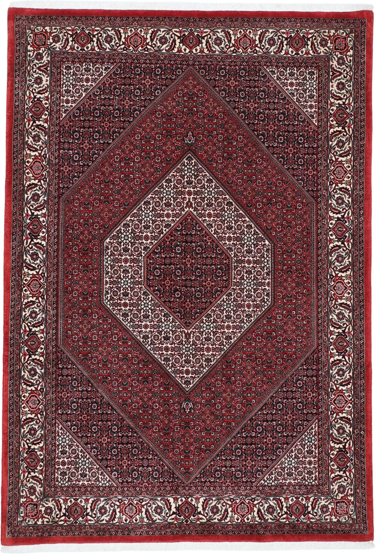 Wool & Silk Bijar Persian Rug 170 × 245 cm, hand-knotted