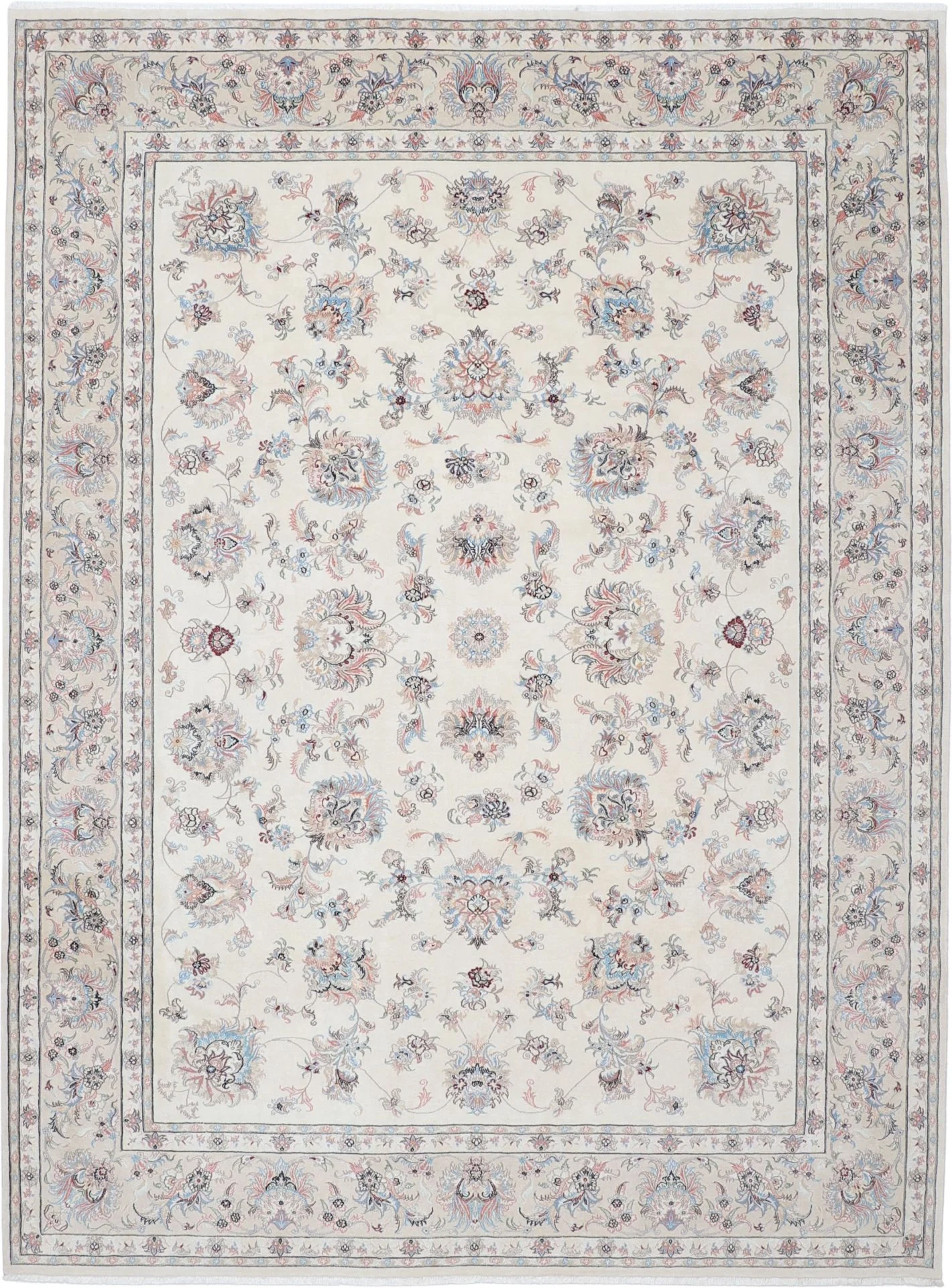 Hand-Knotted Tabriz Persian Rug, 255 × 345 cm, Wool