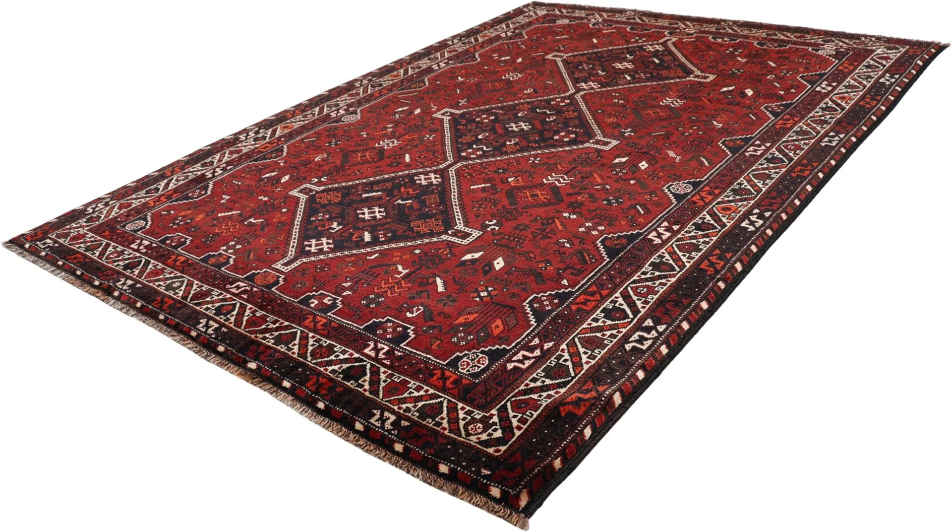Wool Qashqai Persian Rug 230 × 310 cm, hand-knotted - Image 3