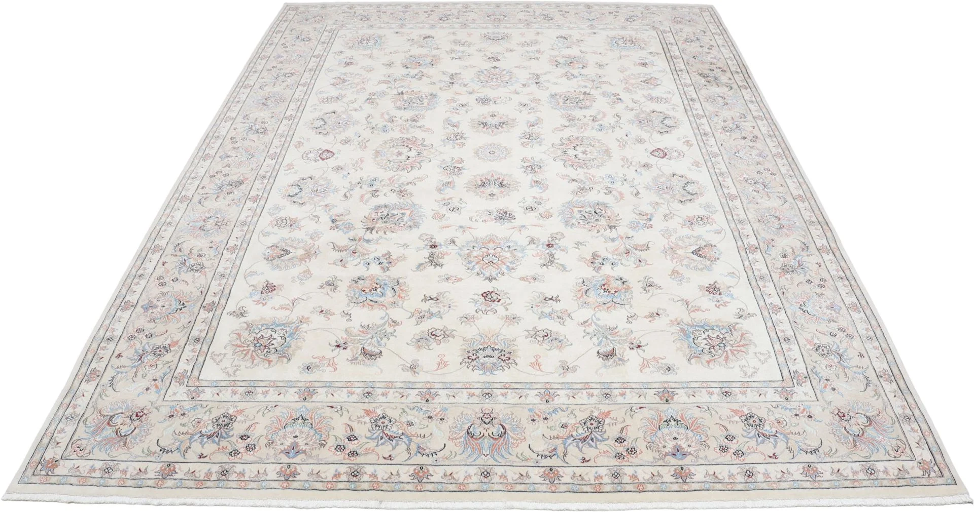 Alternative view of Hand-Knotted Tabriz Persian Rug, 255 × 345 cm, Wool