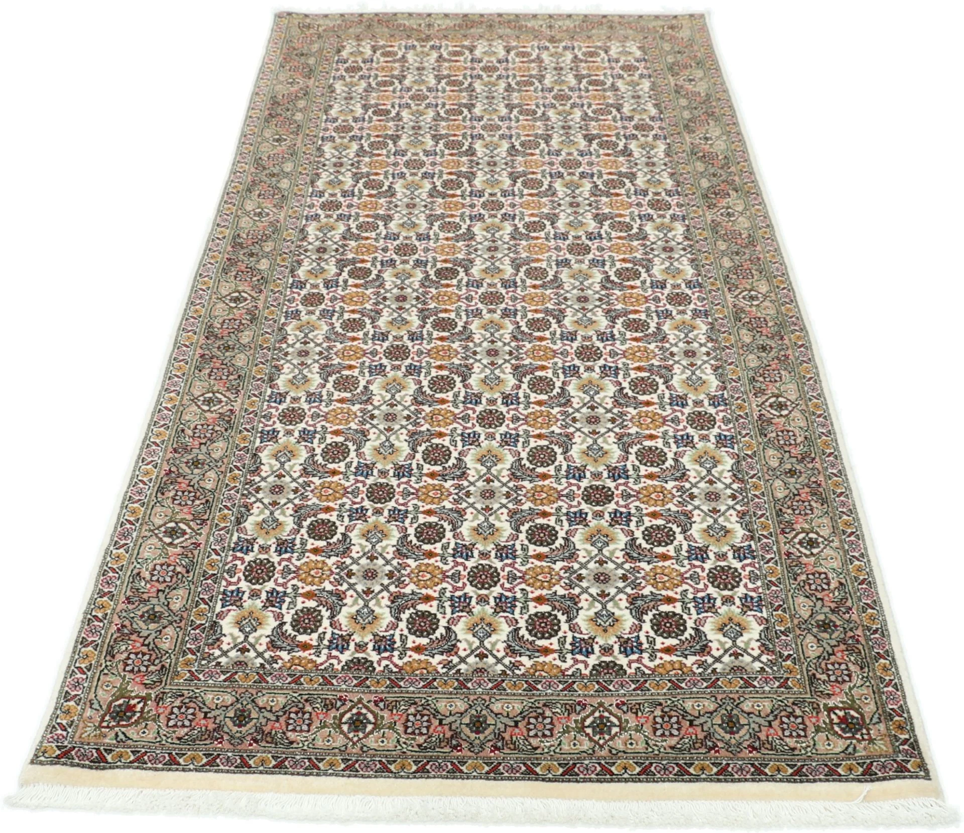 Alternative view of Wool Tabriz Persian Rug 78 × 200 cm, hand-knotted