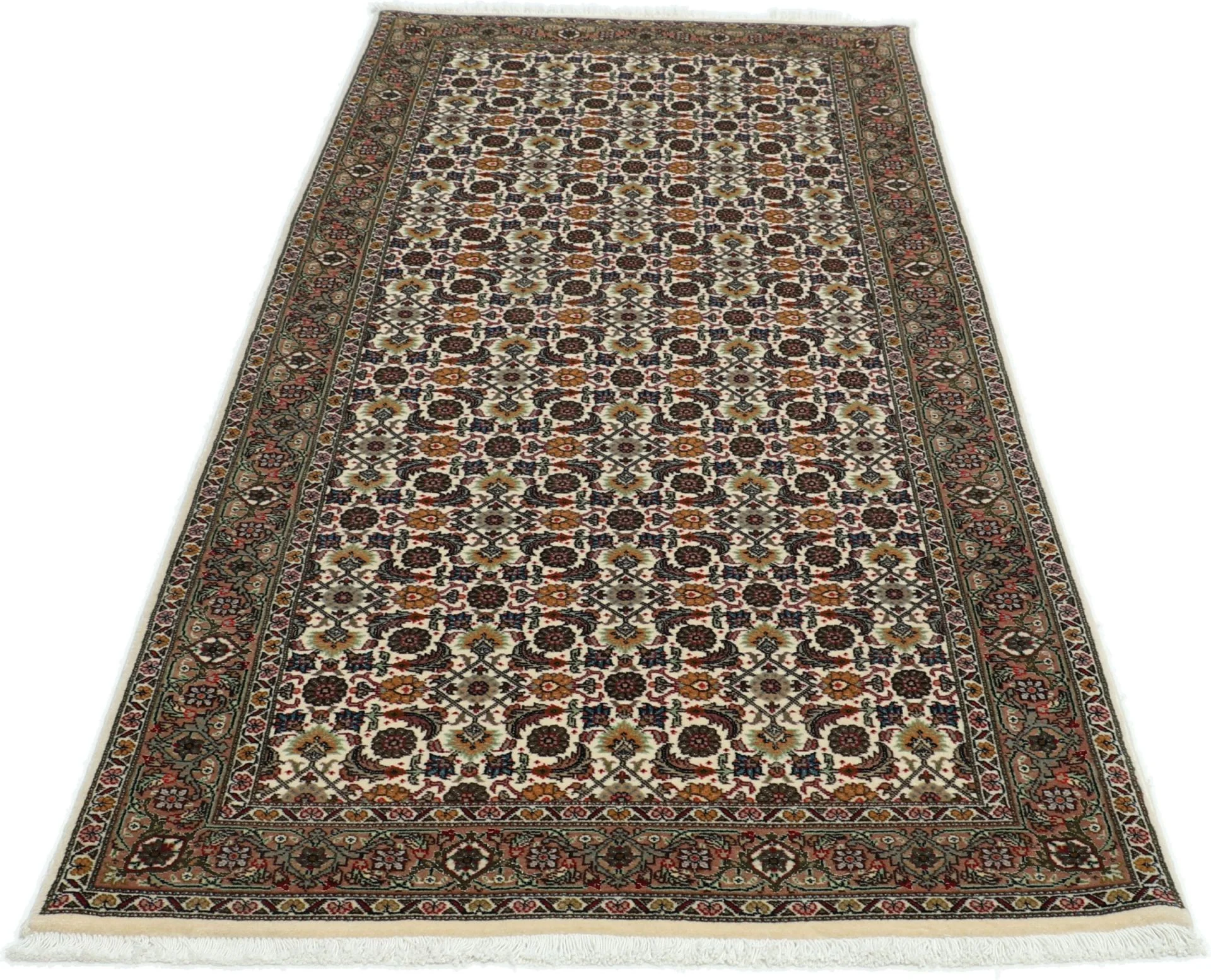 Wool Tabriz Persian Rug 78 × 200 cm, hand-knotted - Image 5