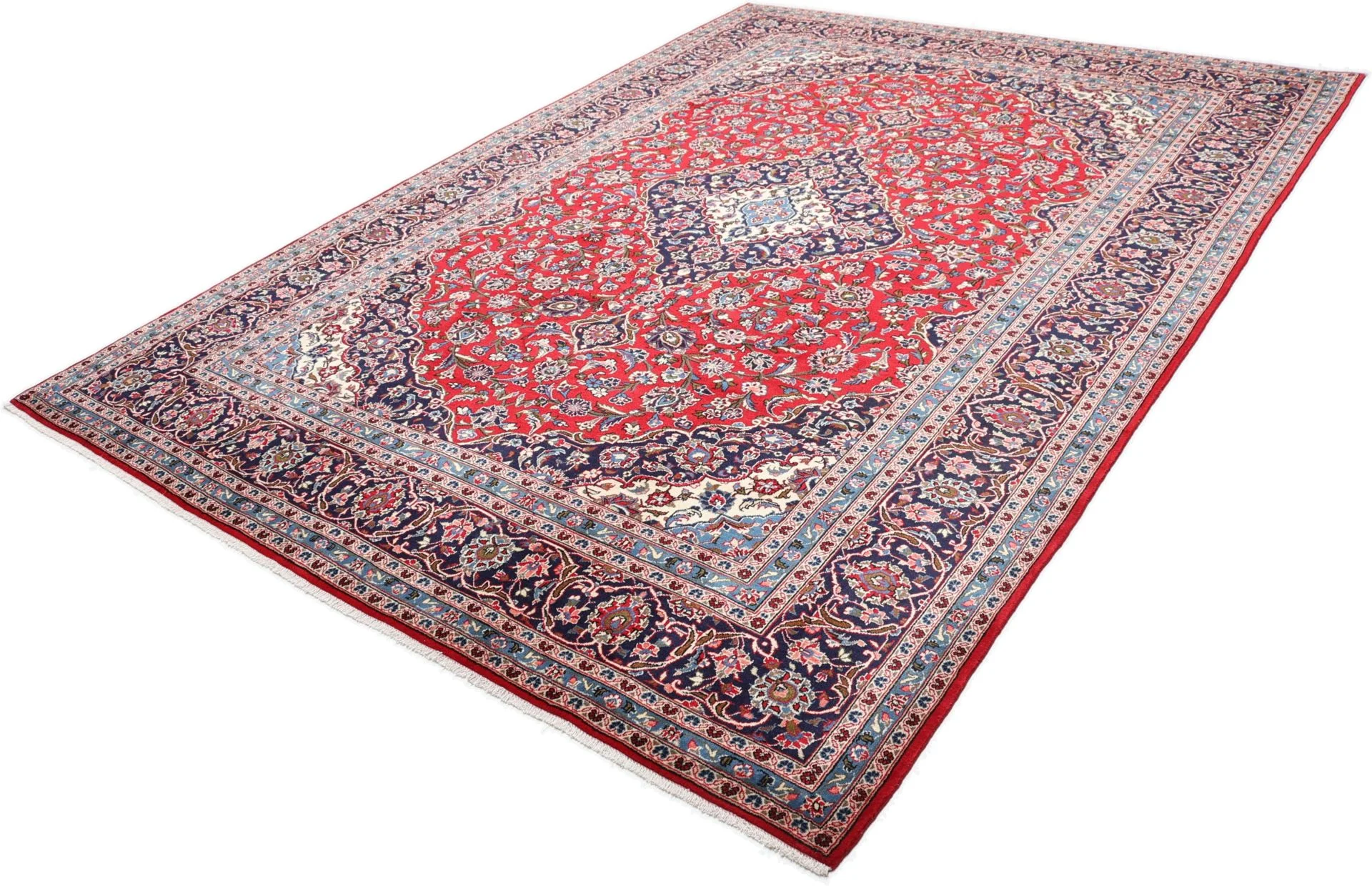 Wool Kashan Persian Rug 250 × 350 cm, hand-knotted - Image 3