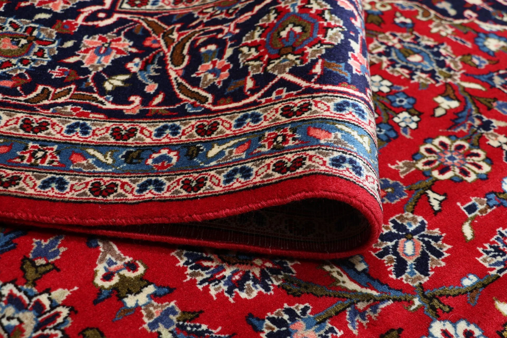 Wool Kashan Persian Rug 250 × 350 cm, hand-knotted - Image 10