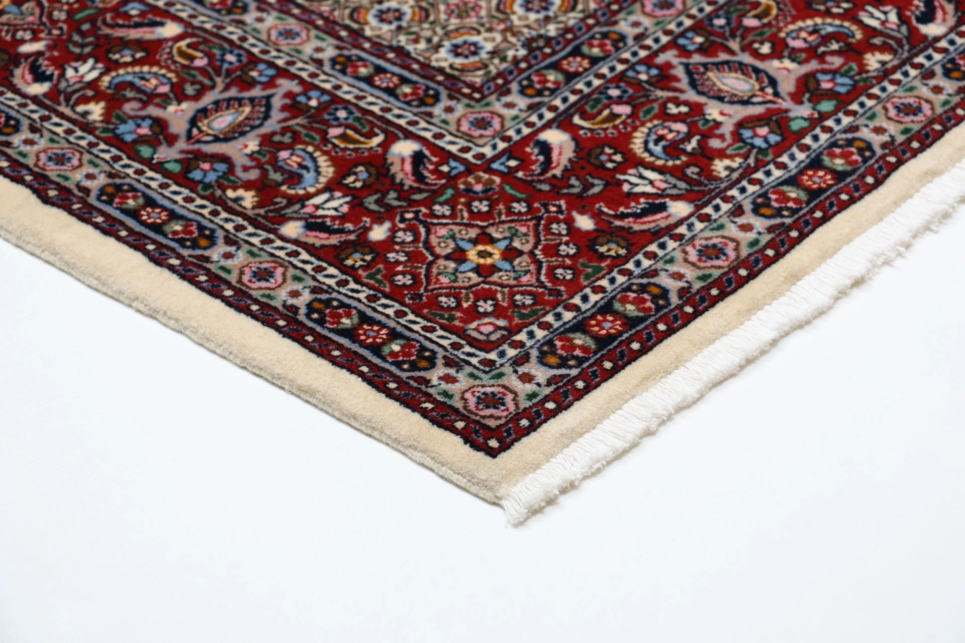 Wool & Silk Moud Persian Rug 170 × 240 cm, hand-knotted - Image 6