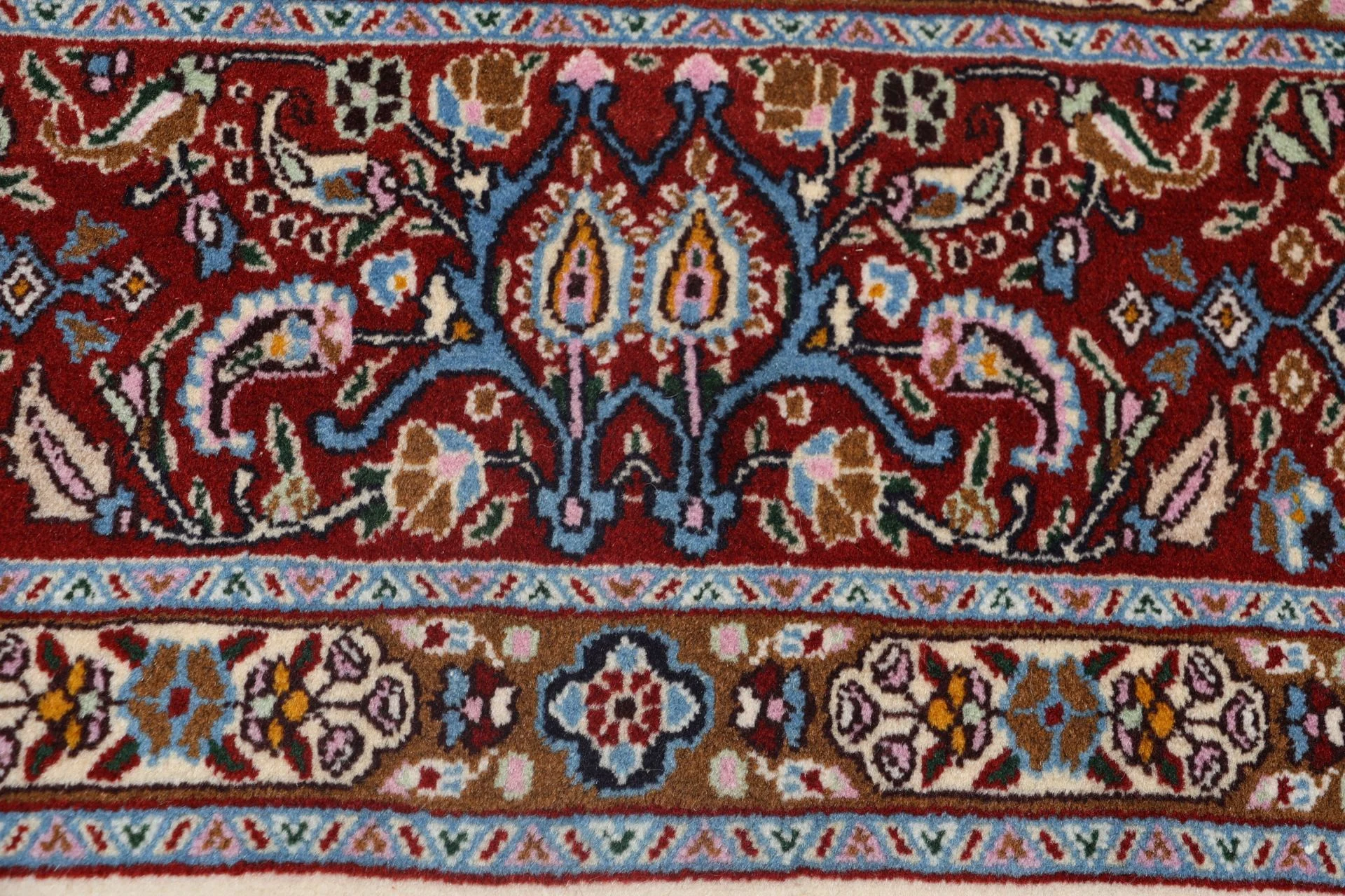 Moud Persian Rug 205 × 305 cm in Wool, hand-knotted - Image 8