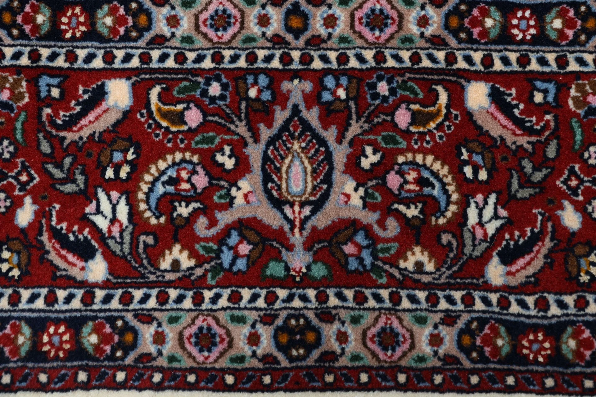 Wool & Silk Moud Persian Rug 170 × 240 cm, hand-knotted - Image 8