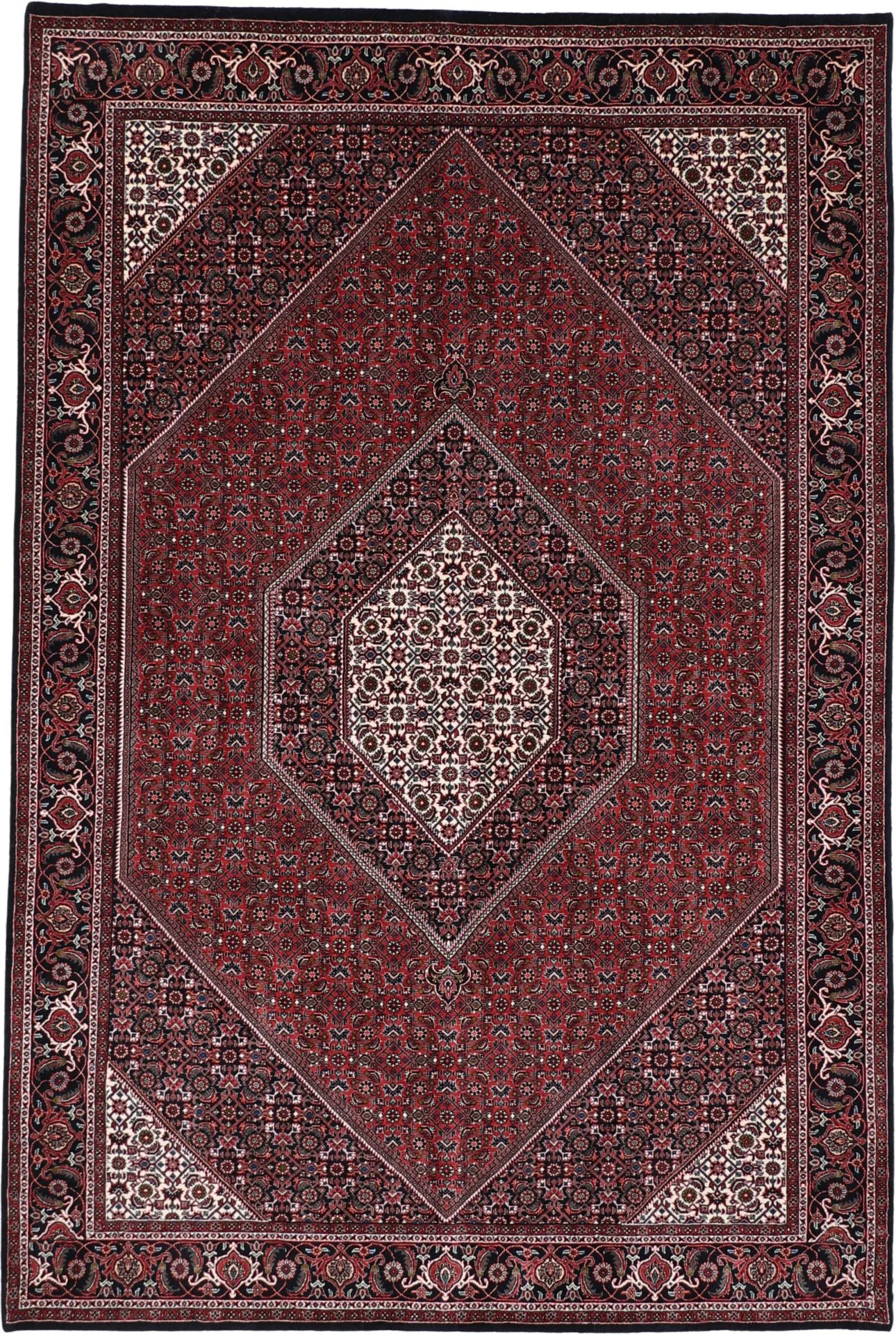 Wool & Silk Bijar Persian Rug 170 × 253 cm, hand-knotted