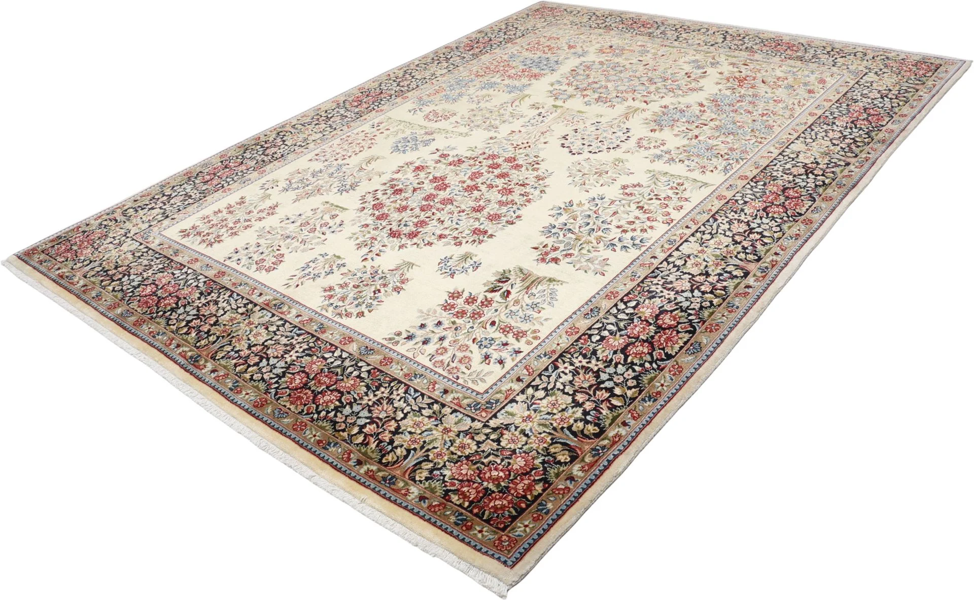 Hand-Knotted Kerman Persian Rug, 218 × 303 cm, Wool - Image 3