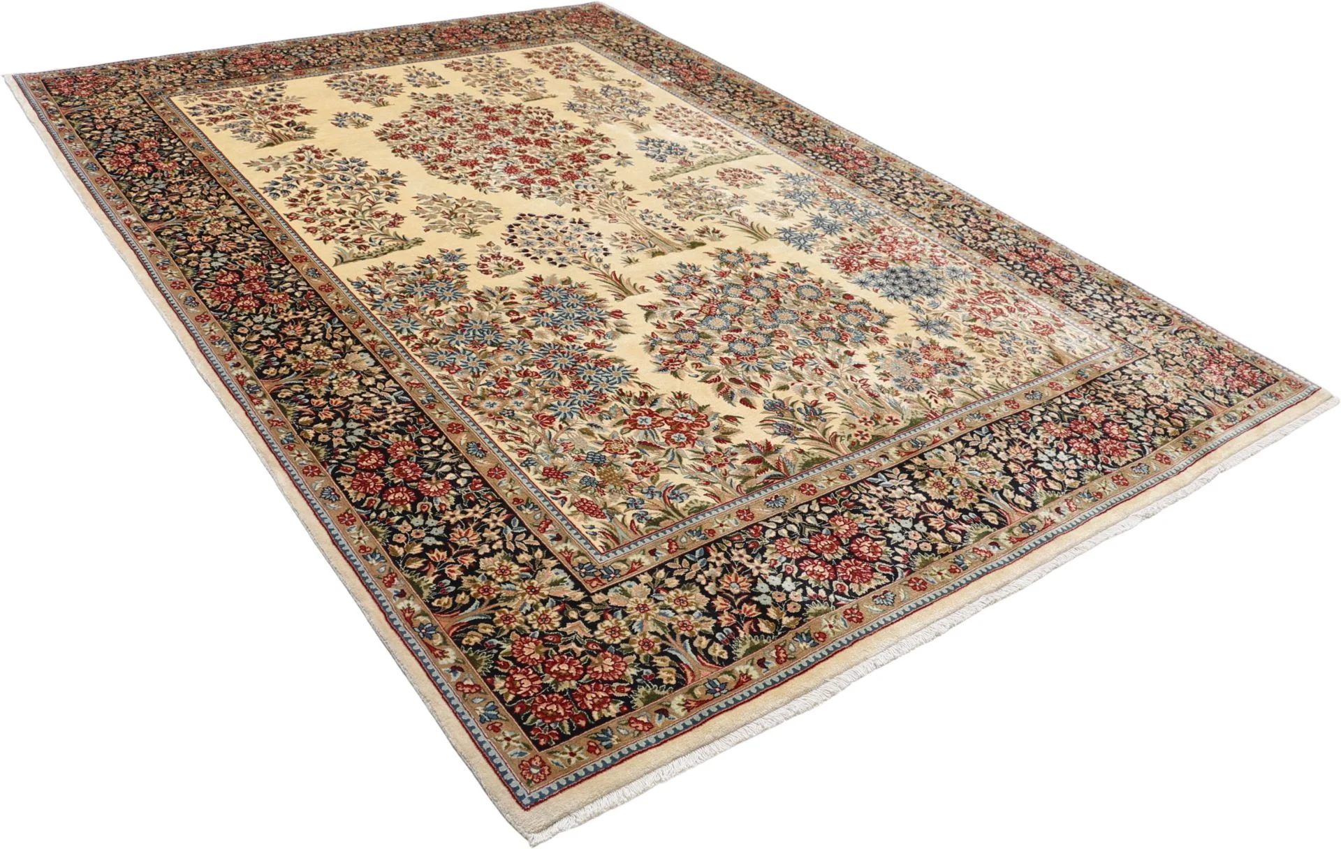 Hand-Knotted Kerman Persian Rug, 218 × 303 cm, Wool - Image 4