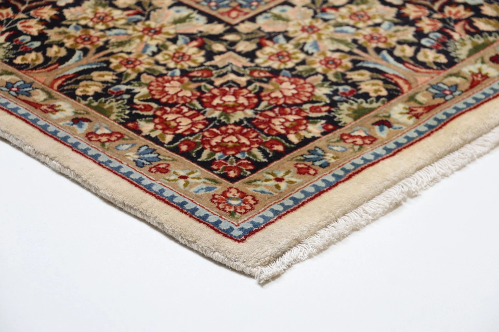 Hand-Knotted Kerman Persian Rug, 218 × 303 cm, Wool - Image 6