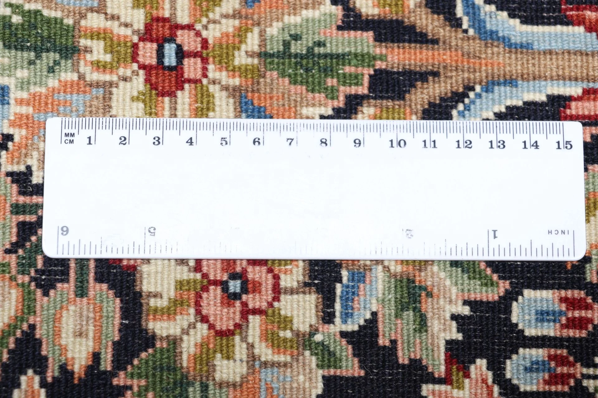 Hand-Knotted Kerman Persian Rug, 218 × 303 cm, Wool - Image 11