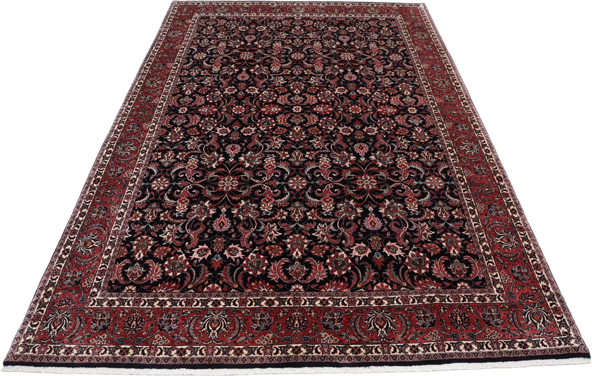 Hand-Knotted Bijar Persian Rug, 200 × 300 cm, Wool - Image 7