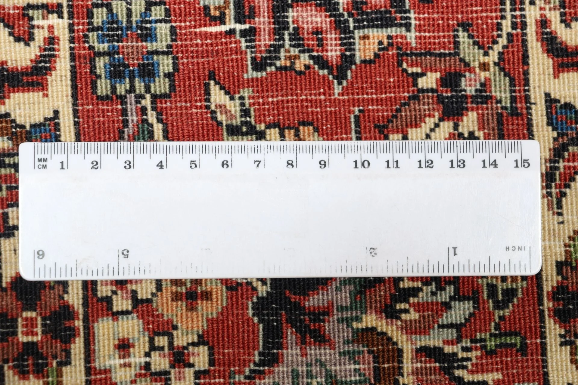 Hand-Knotted Bijar Persian Rug, 200 × 300 cm, Wool - Image 11