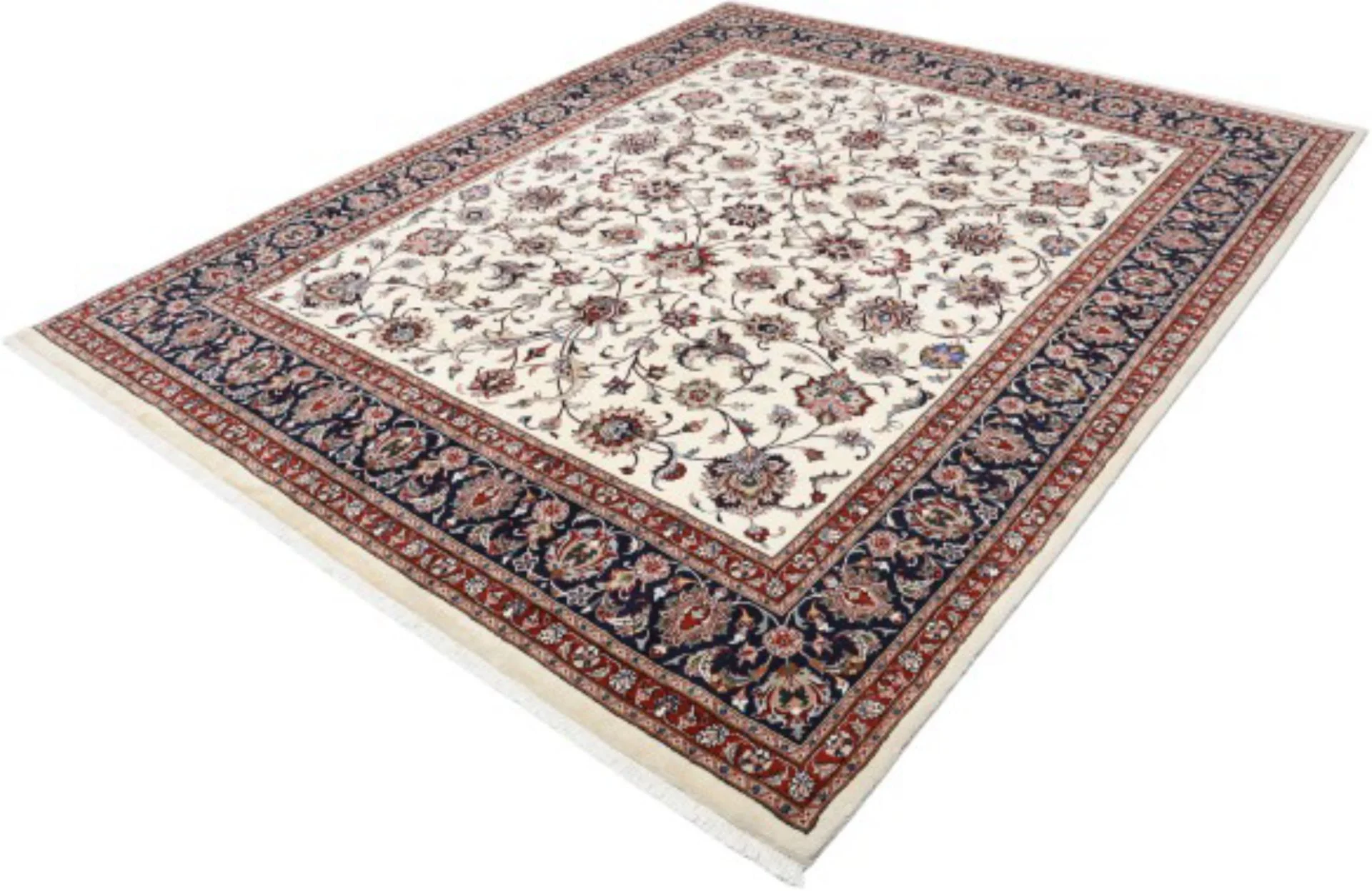 Wool & Silk Sarouk Persian Rug 248 × 302 cm, hand-knotted - Image 3
